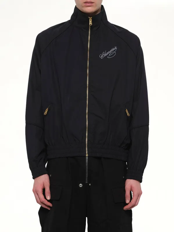 Ruff Rider Track Jacket in Black sold by MARAIS