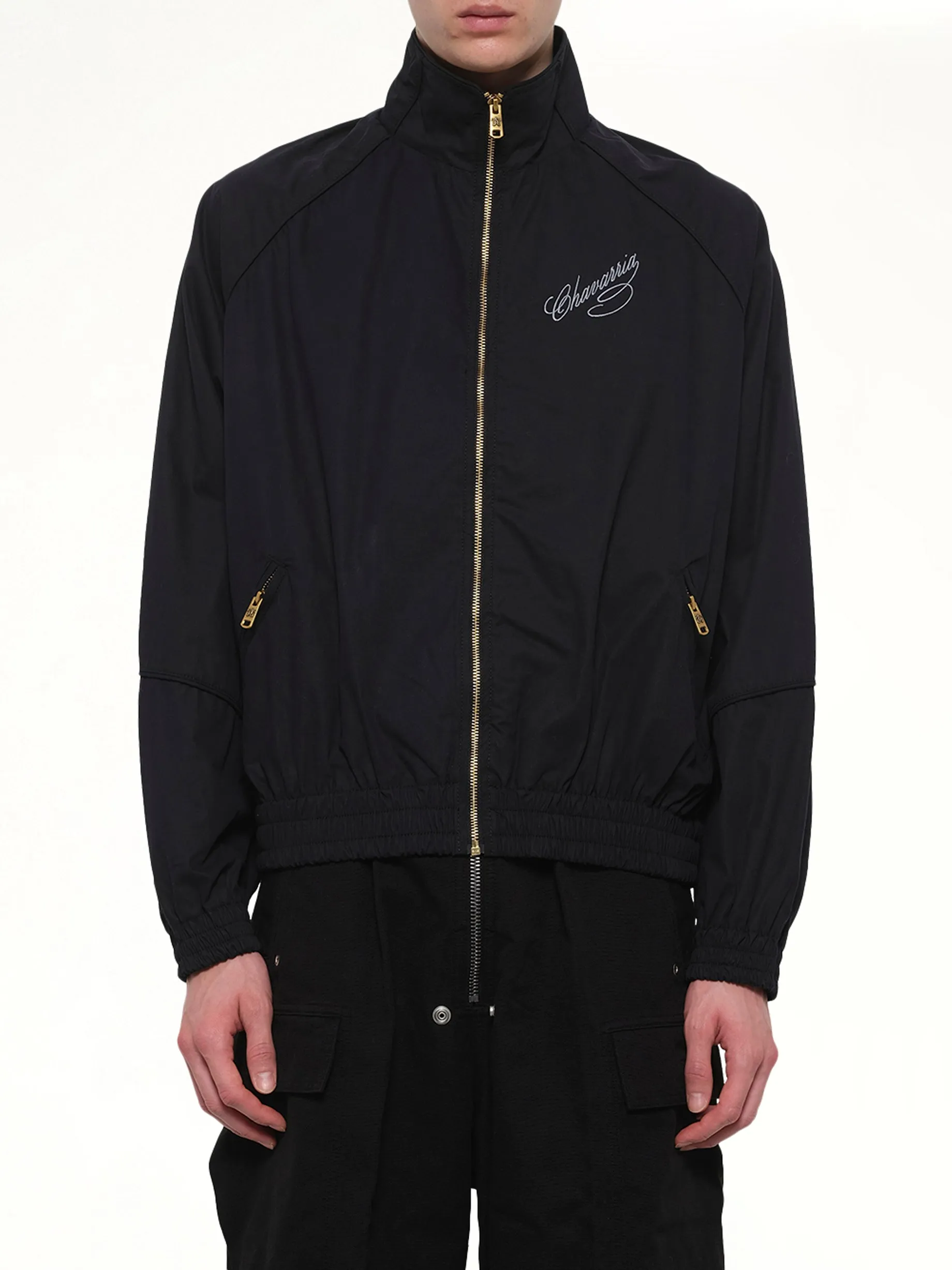 Ruff Rider Track Jacket in Black sold by MARAIS