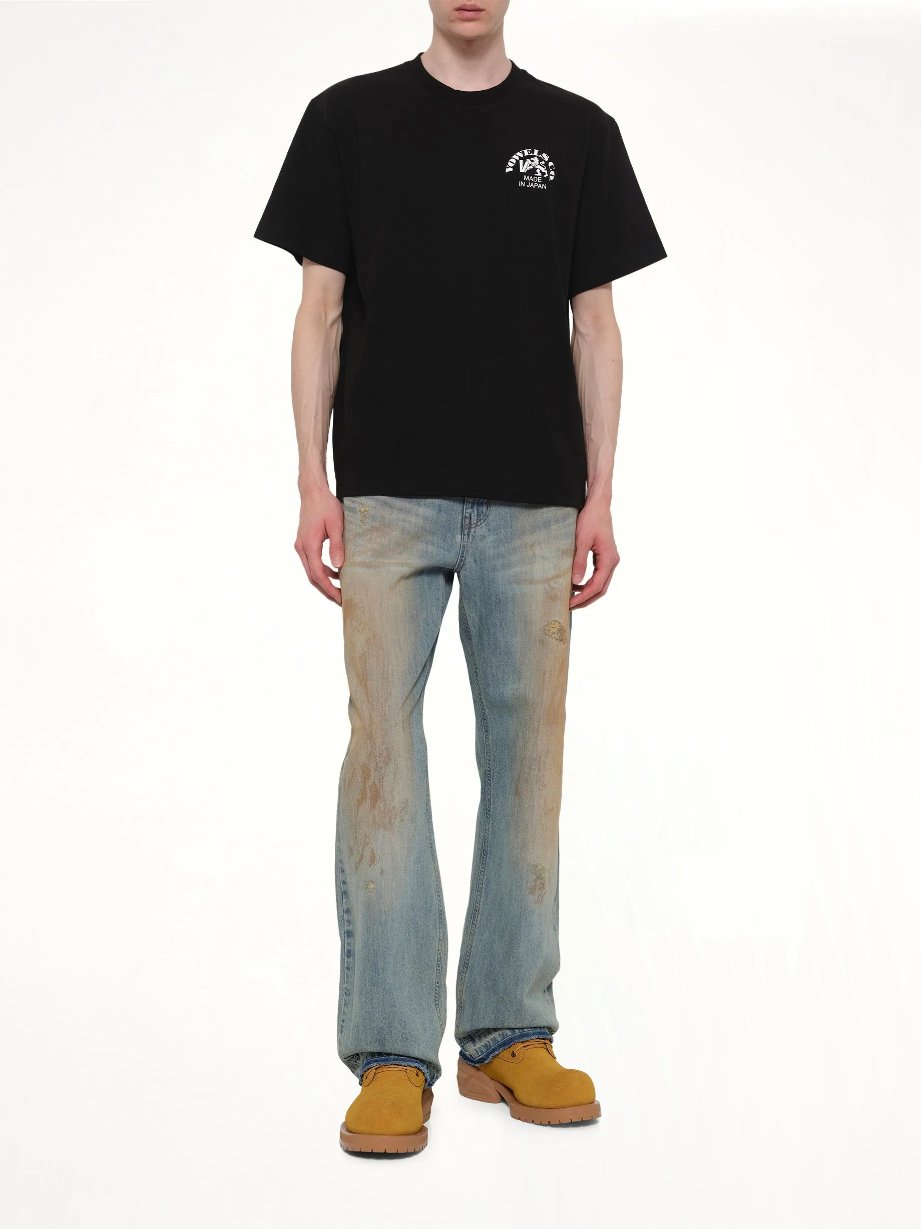 Company T-Shirt in Black sold by MARAIS product image thumbnail 4