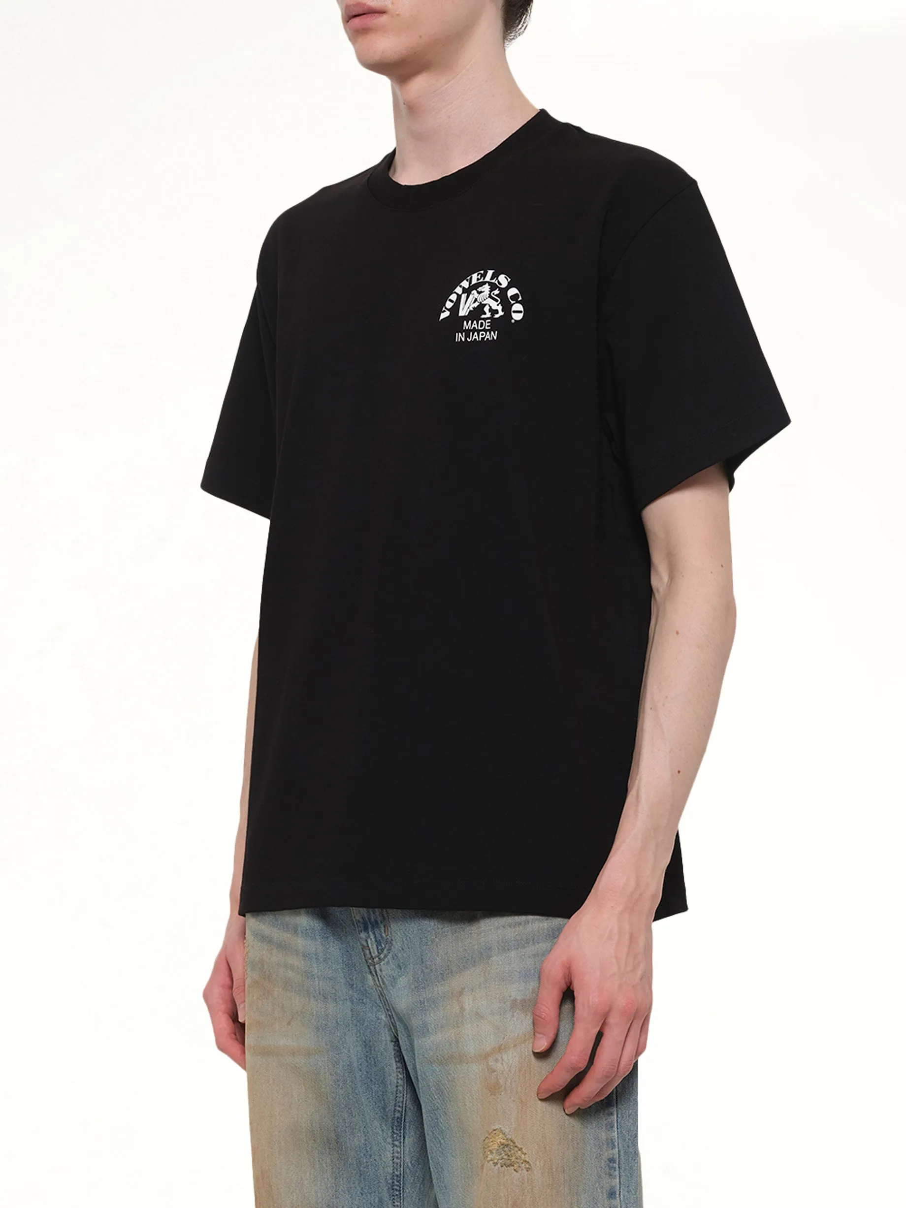 Company T-Shirt in Black sold by MARAIS product image thumbnail 3