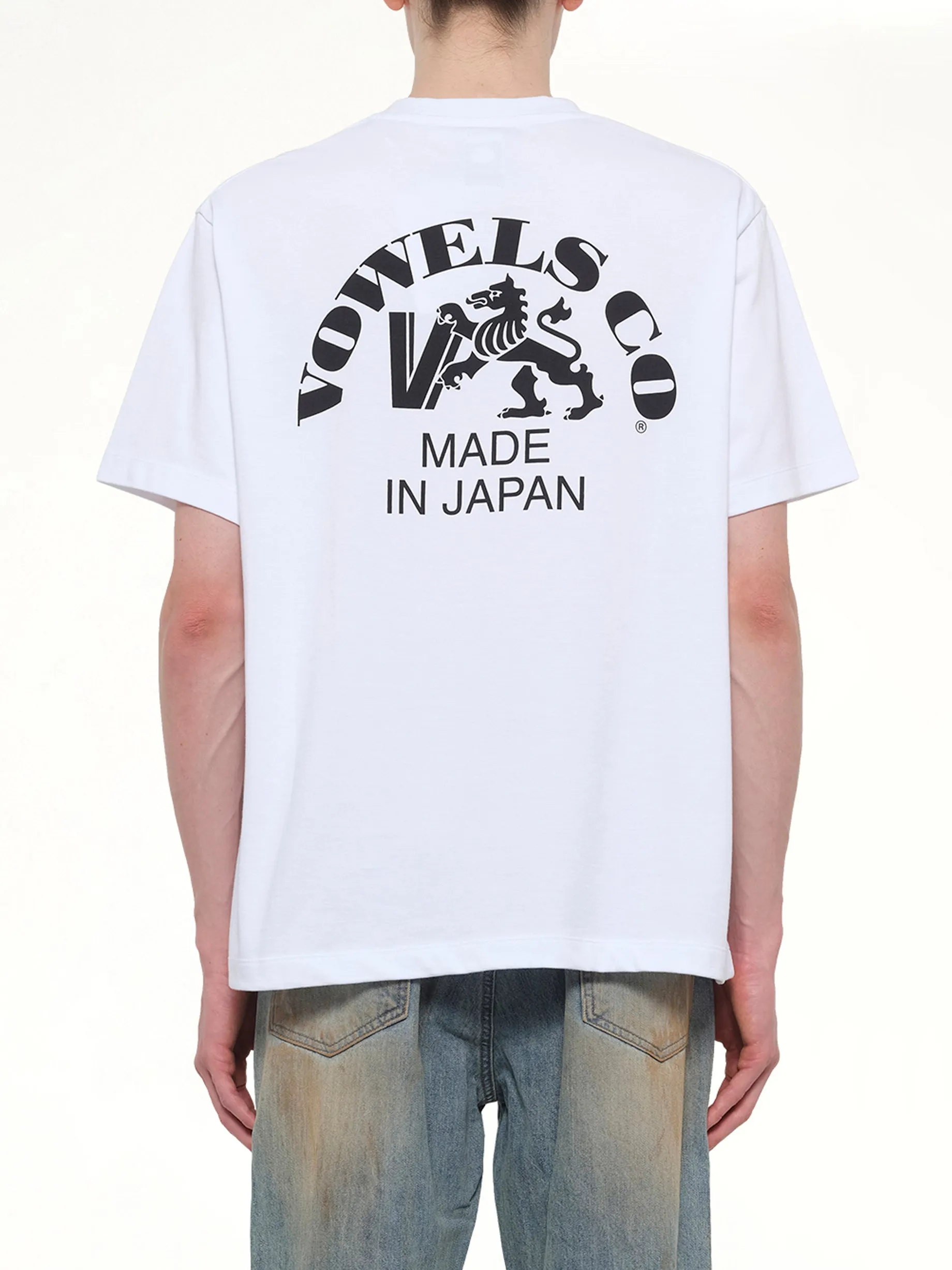 Company T-Shirt in White sold by MARAIS product image thumbnail 5