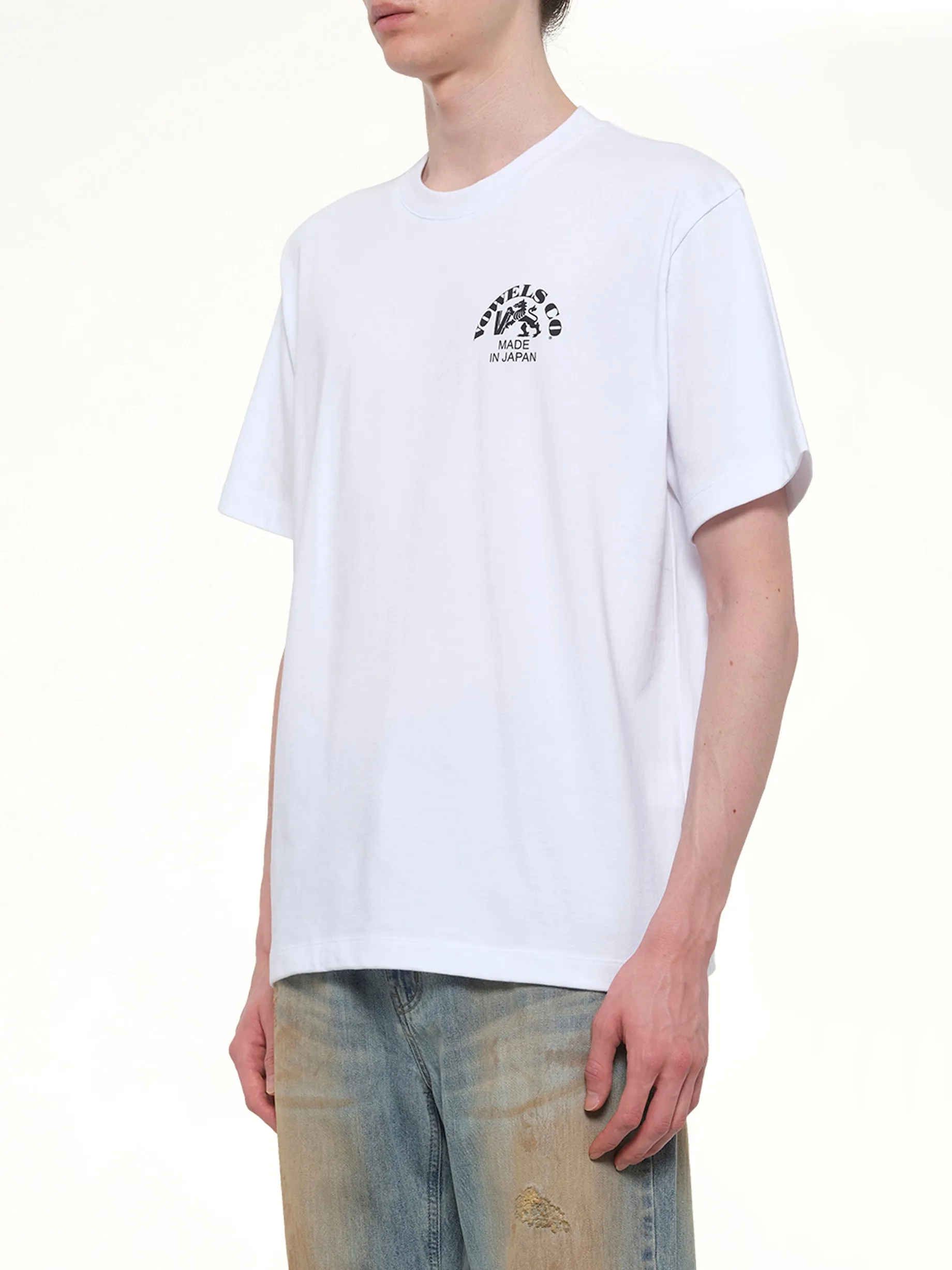 Company T-Shirt in White sold by MARAIS product image thumbnail 3