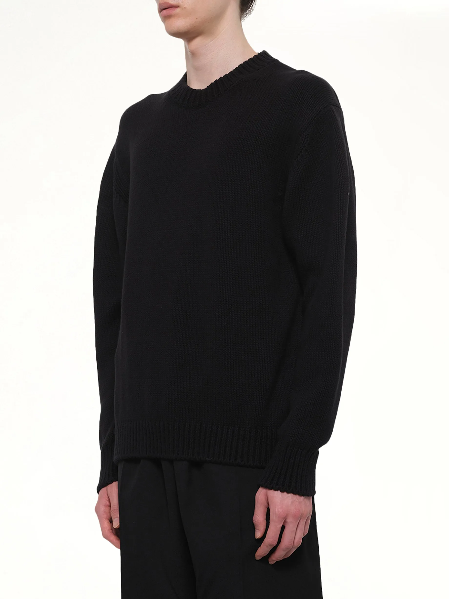 Crewneck in Black sold by MARAIS product image thumbnail 3