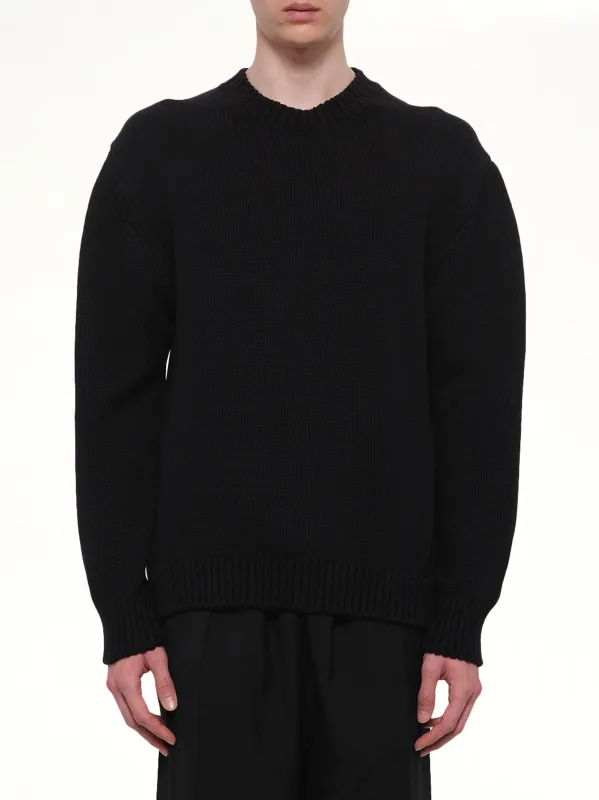 Crewneck in Black made by Vowels