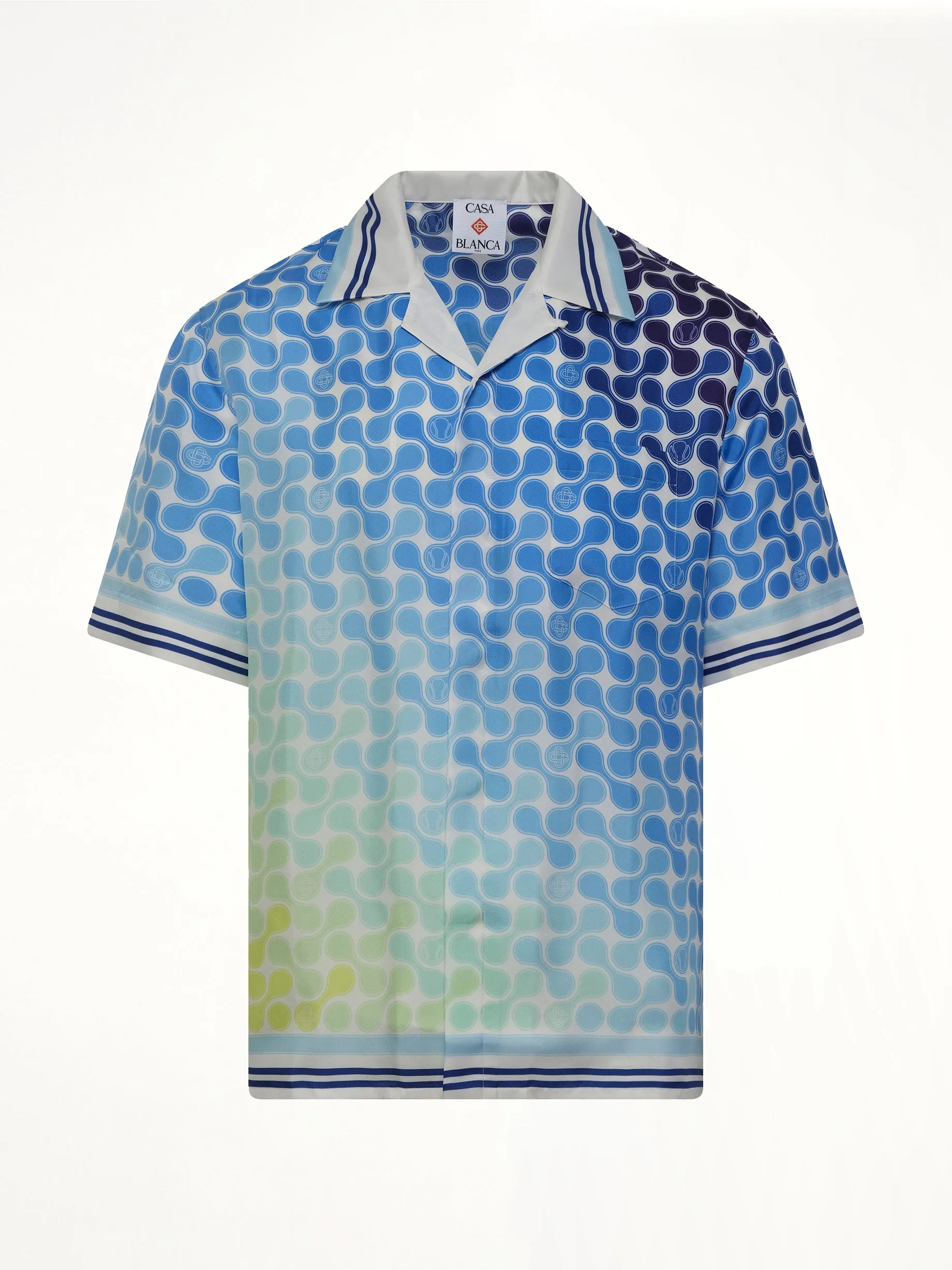 Tennis Tile SS Shirt in Multicolour sold by MARAIS product image thumbnail 2