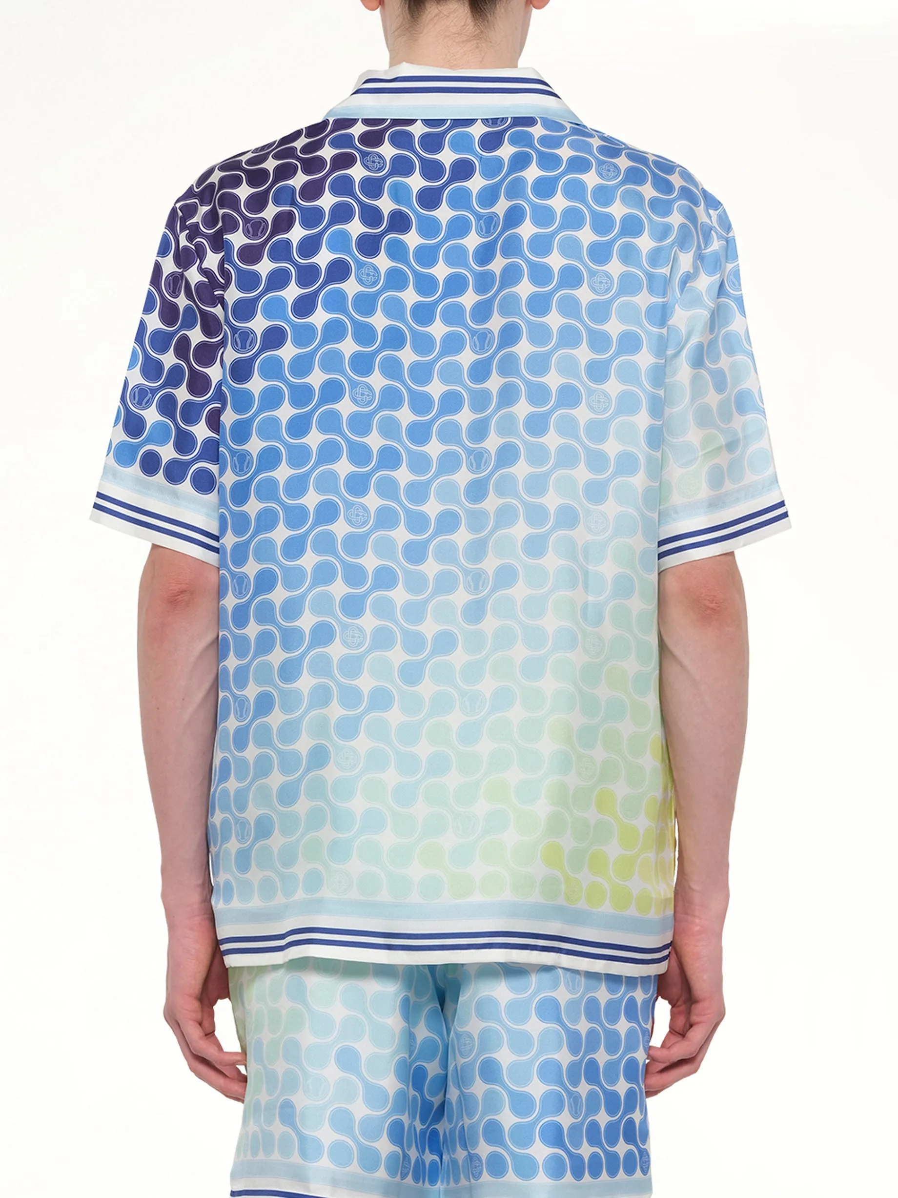 Tennis Tile SS Shirt in Multicolour sold by MARAIS product image thumbnail 5