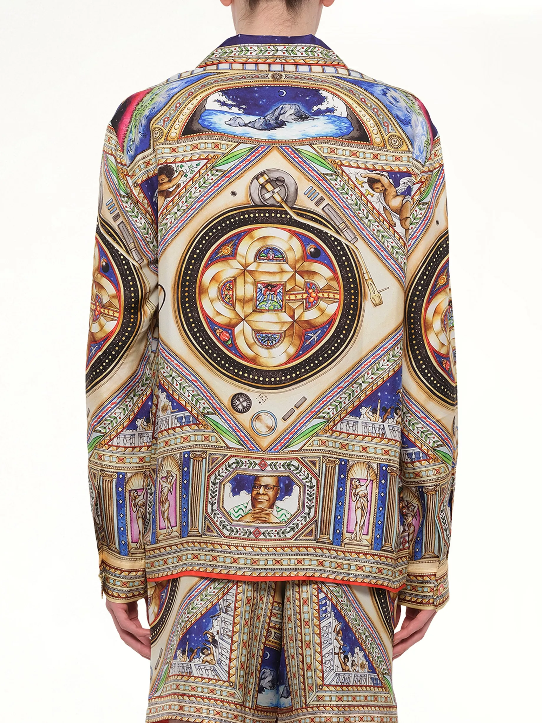 Plafond Orne De Musique LS Shirt in Multicolour sold by MARAIS product image thumbnail 5