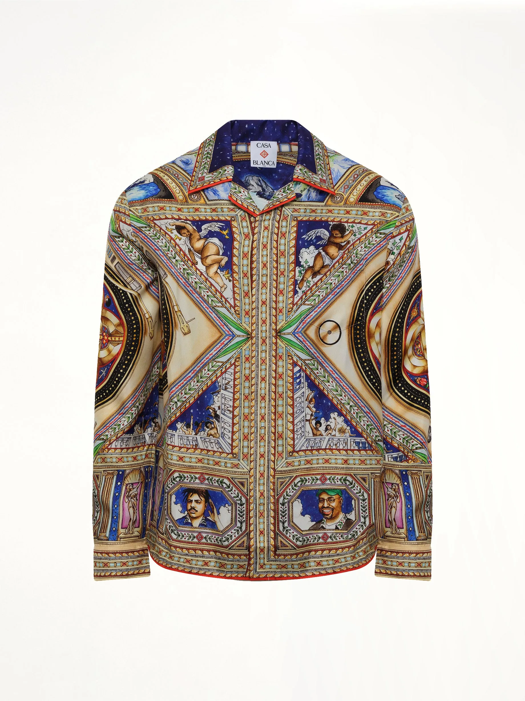 Plafond Orne De Musique LS Shirt in Multicolour sold by MARAIS product image thumbnail 2