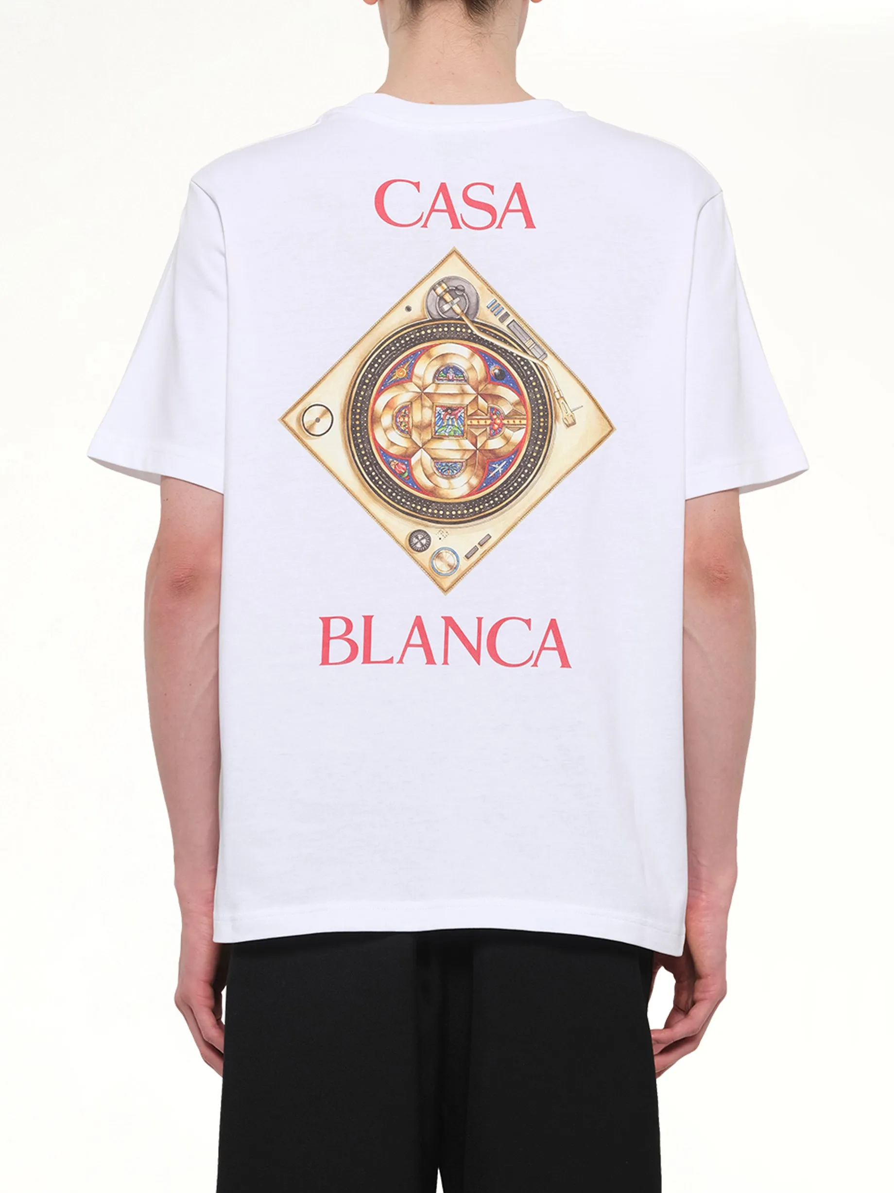 Plafond Orne De Musique Classic T-Shirt in White sold by MARAIS product image thumbnail 5