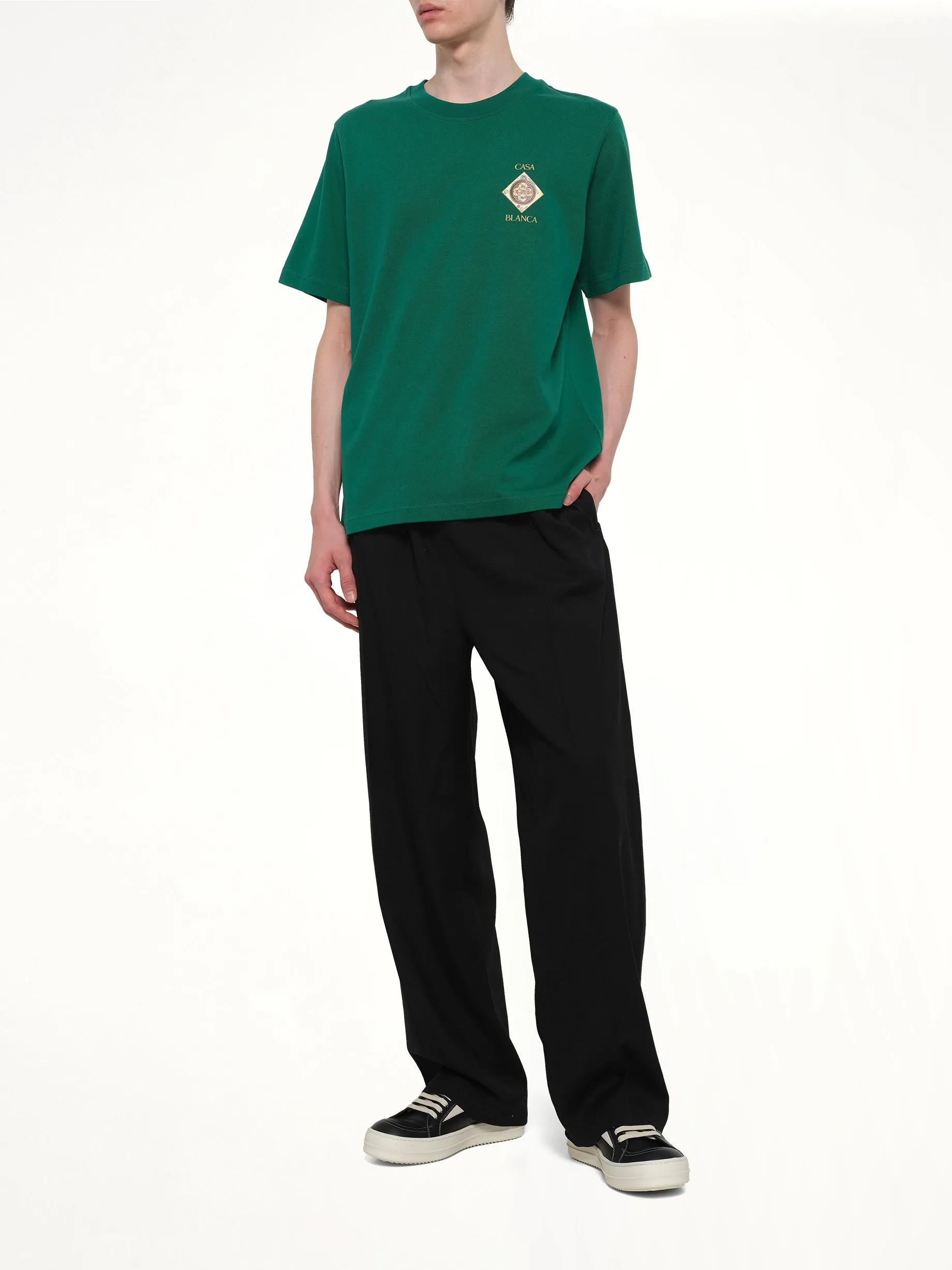 Plafond Orne De Musique Classic T-Shirt in Green sold by MARAIS product image thumbnail 4