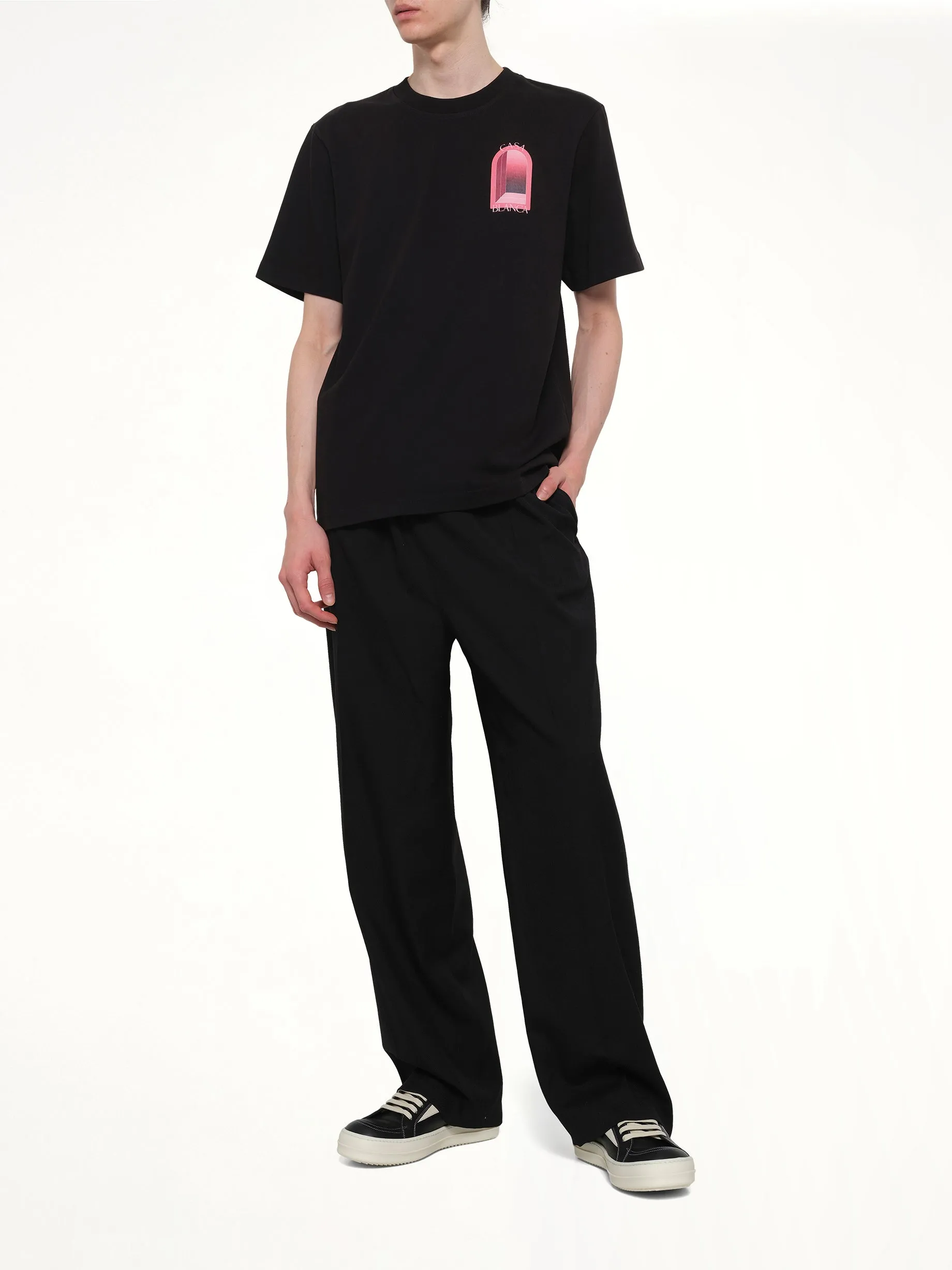 Arches Classic T-Shirt in Black sold by MARAIS product image thumbnail 4