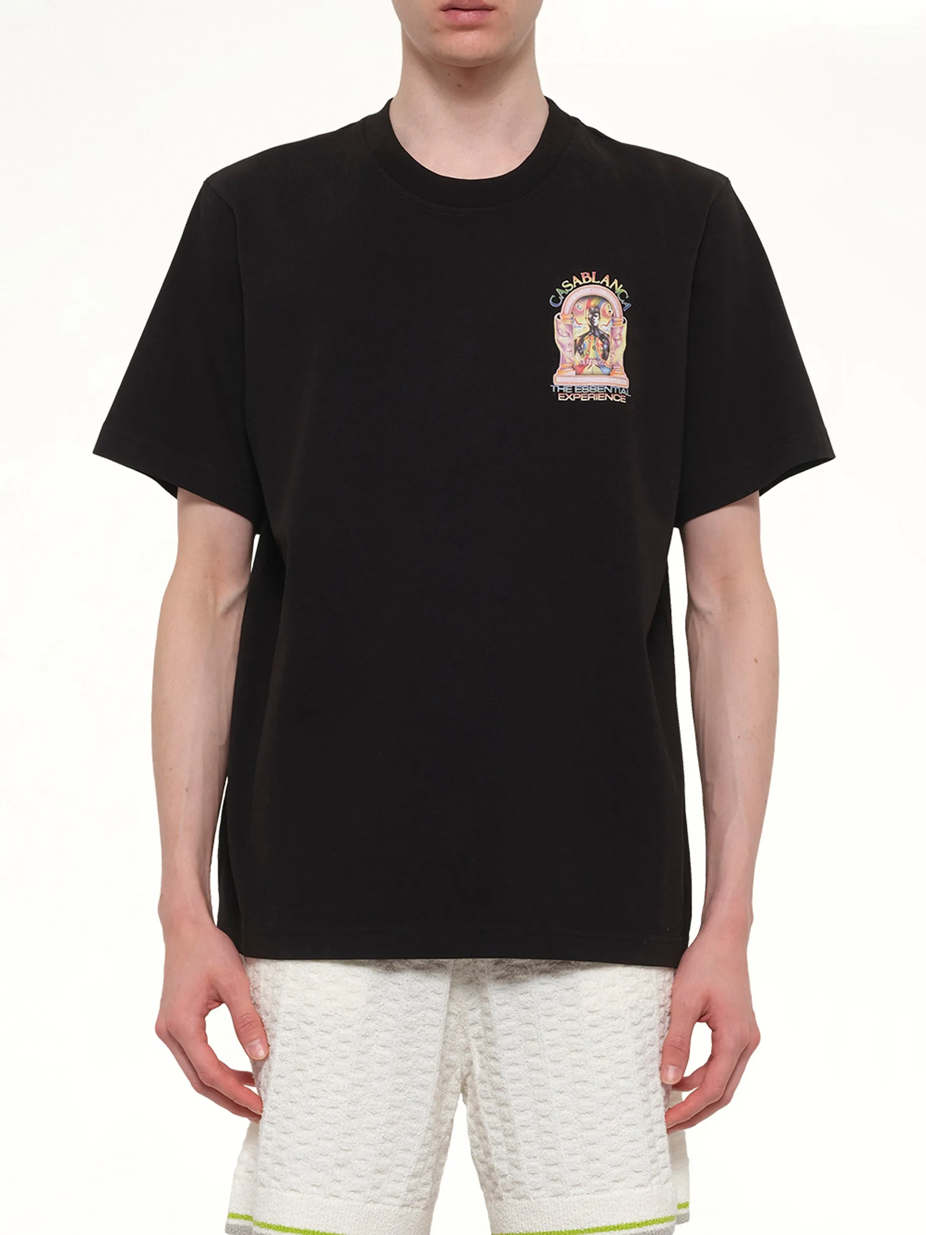 The Essential Experience L'Arche Classic T-Shirt in Black sold by MARAIS