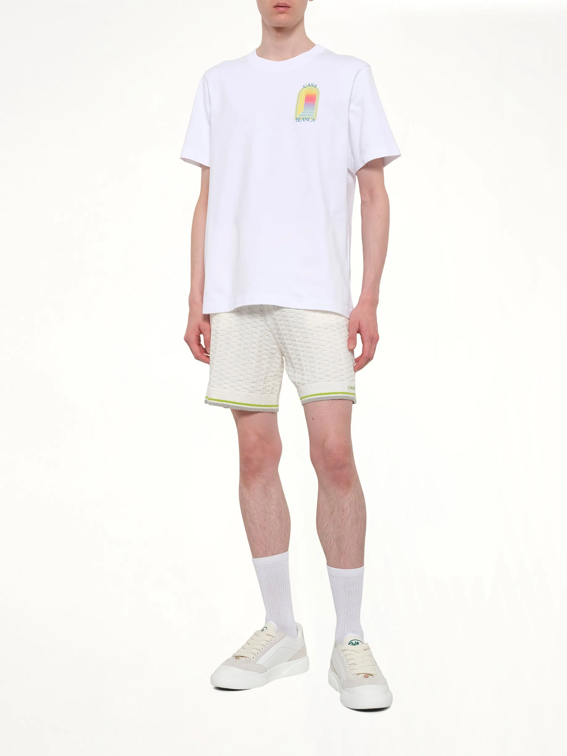 L'Arche Classic T-Shirt in White sold by MARAIS product image thumbnail 4
