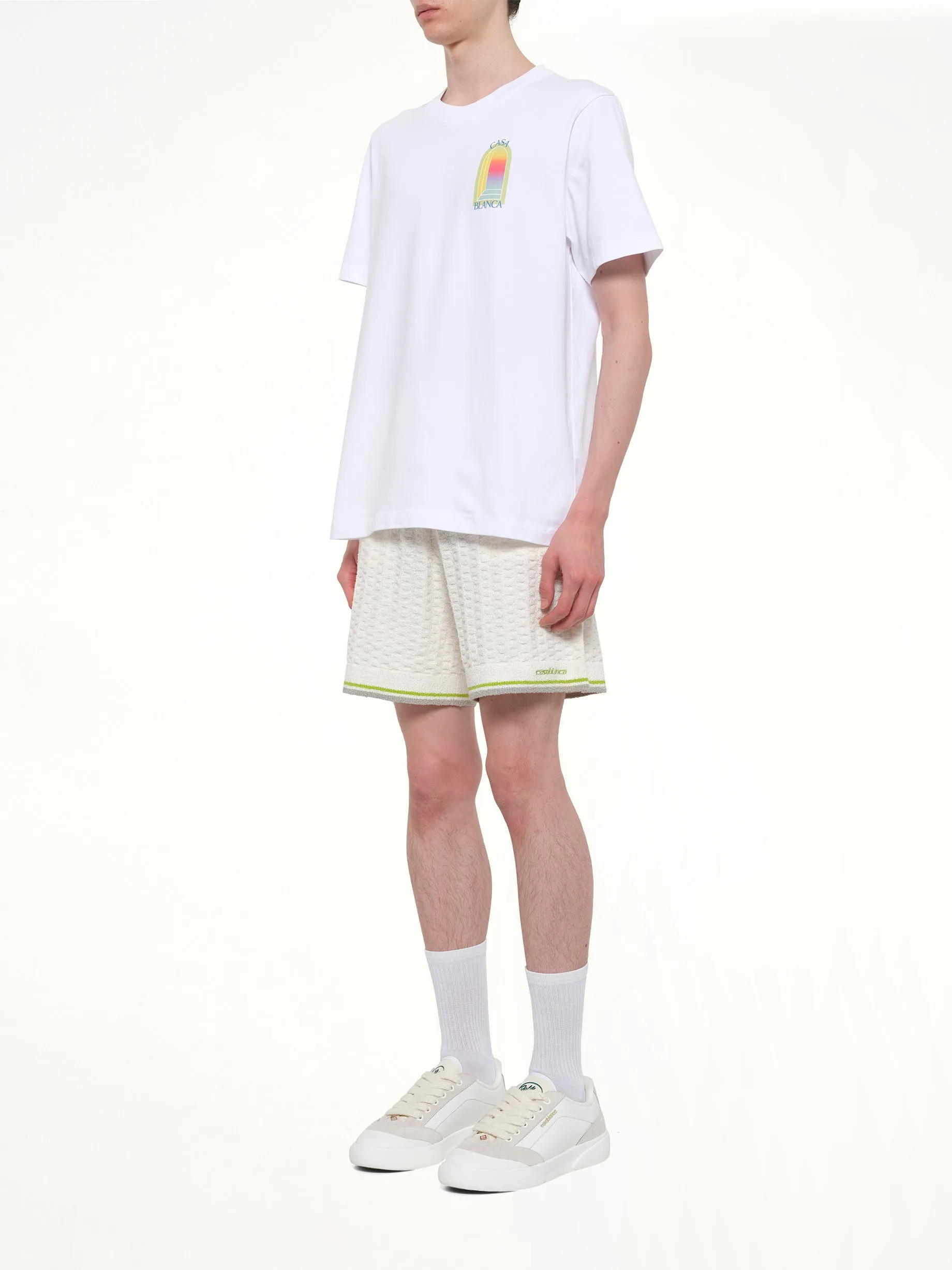 L'Arche Classic T-Shirt in White sold by MARAIS product image thumbnail 3