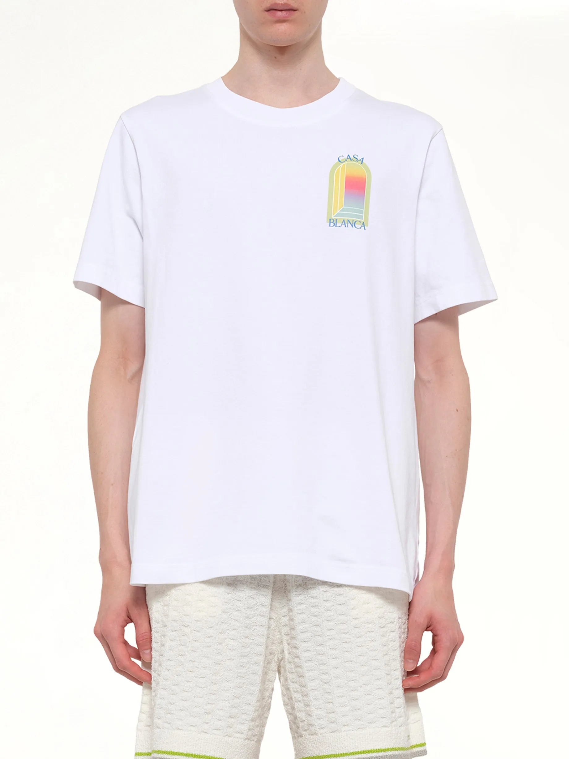 L'Arche Classic T-Shirt in White sold by MARAIS
