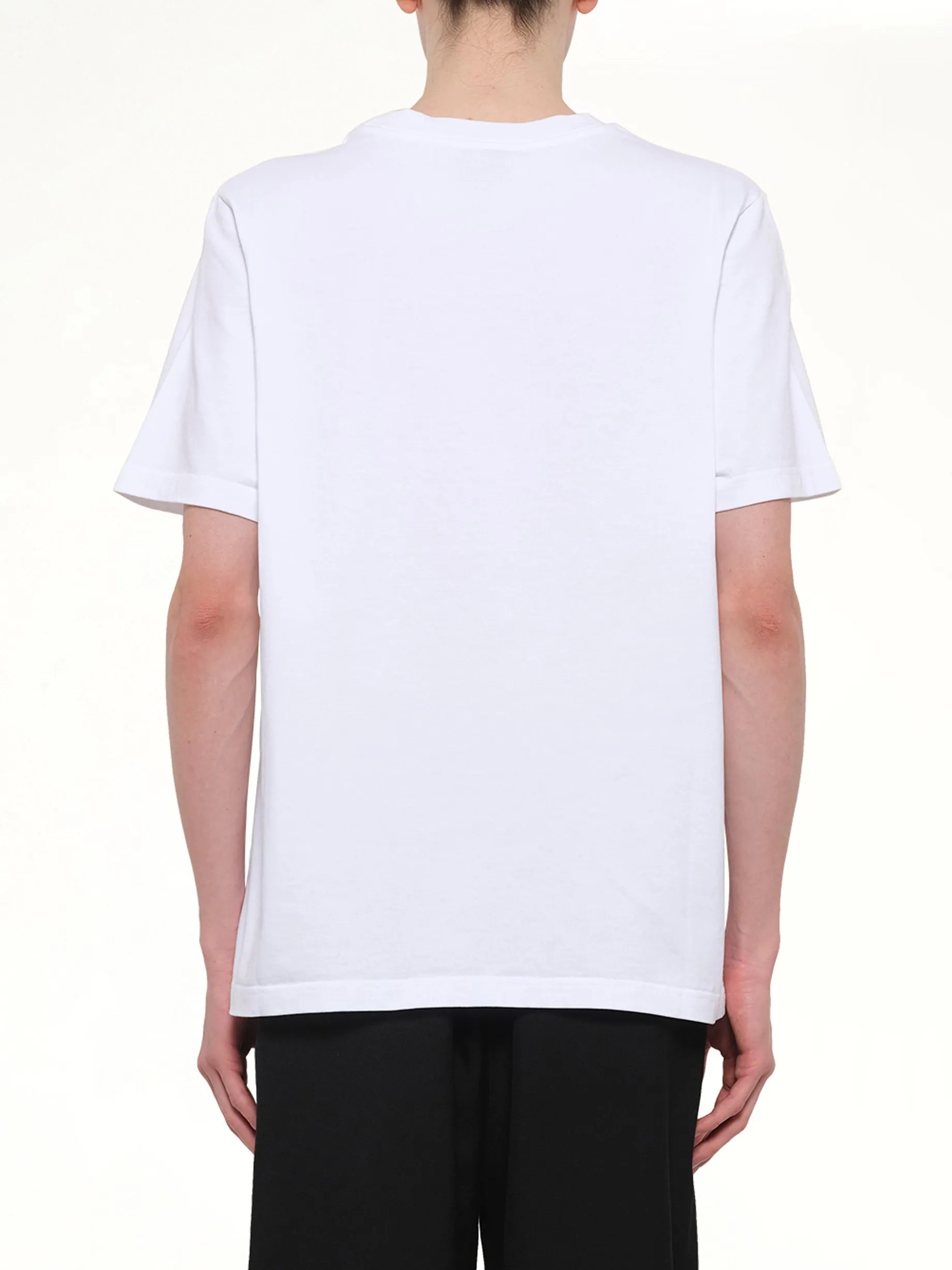 Tennis Club Icon Classic T-Shirt in White sold by MARAIS product image thumbnail 5