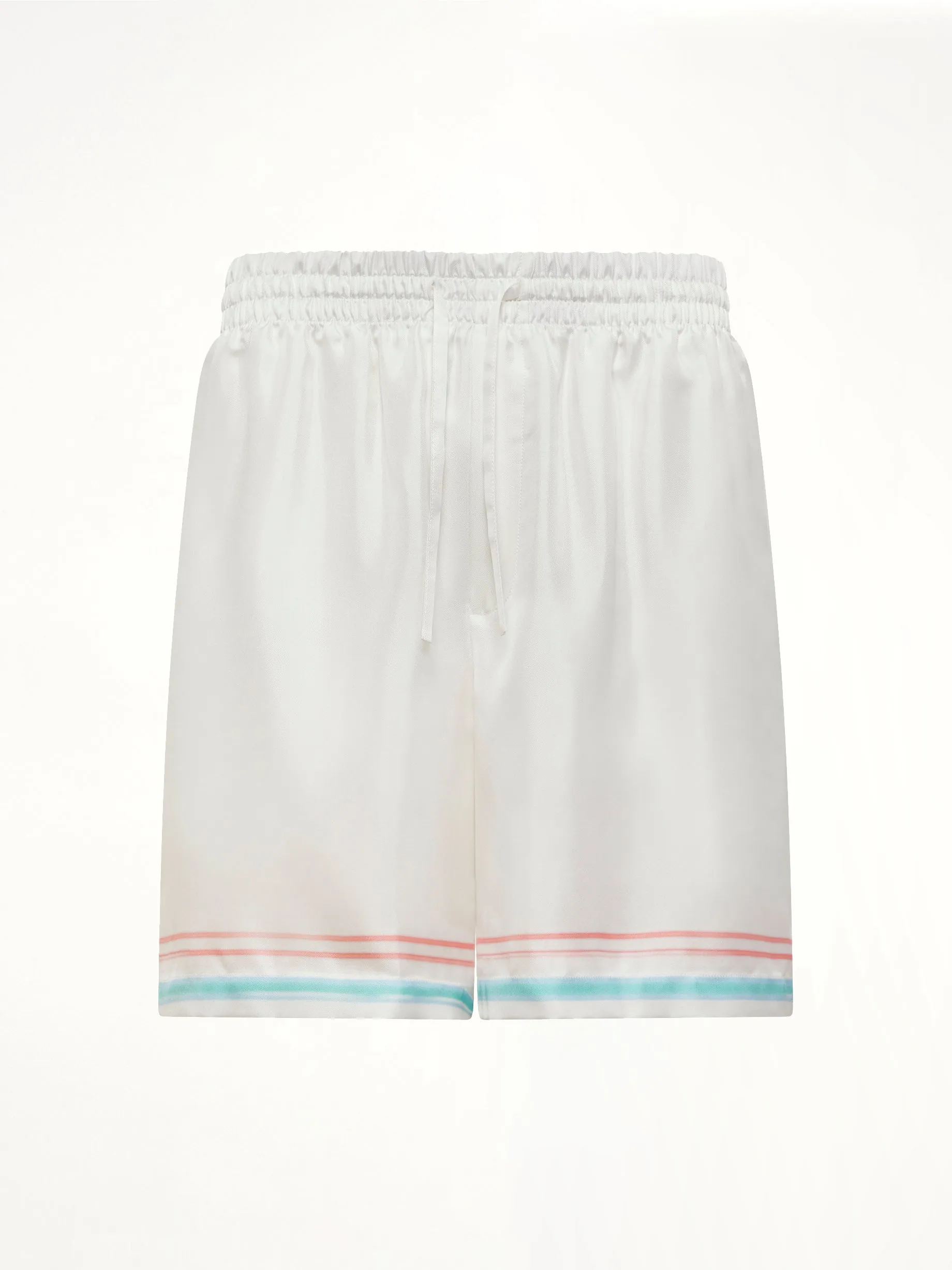 Dance Joy Silk Shorts in White sold by MARAIS product image thumbnail 2
