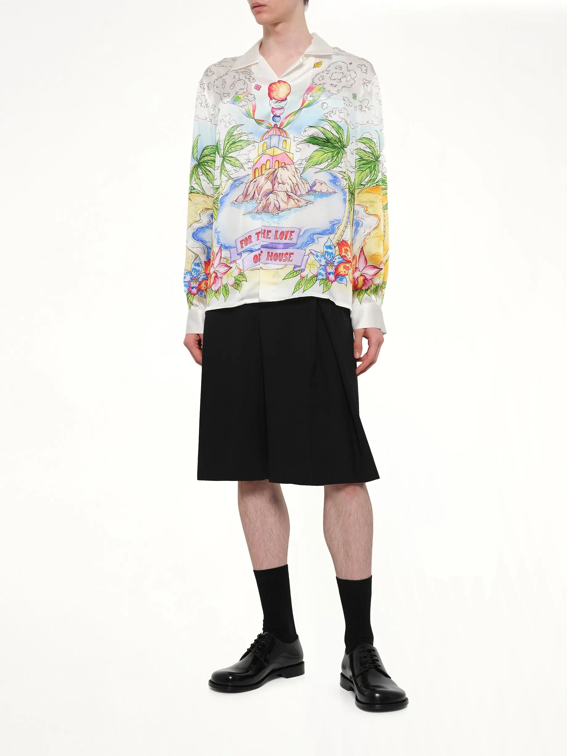 Better Days LS Shirt in White sold by MARAIS product image thumbnail 4