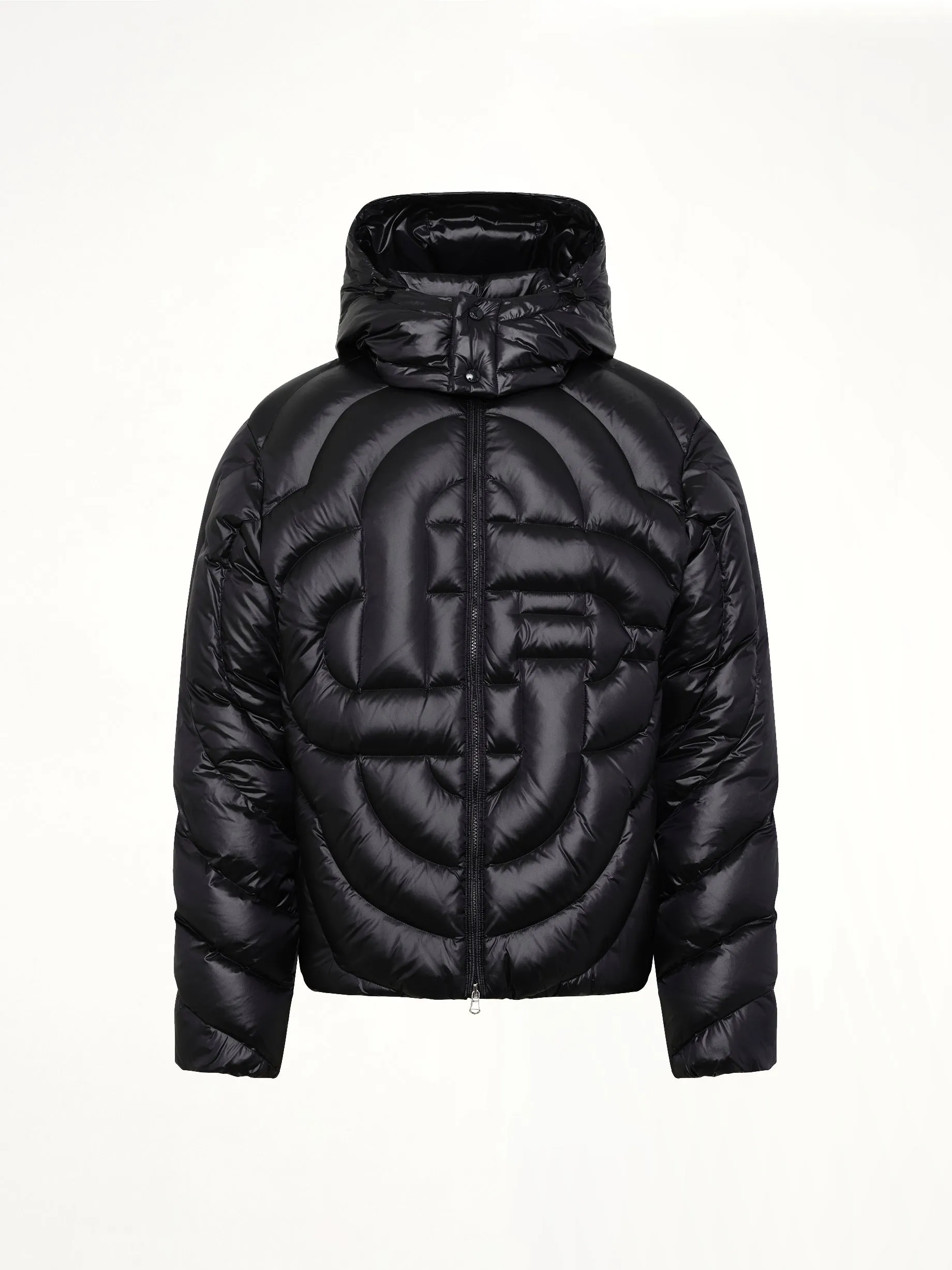 Quilted Puffer Jacket in Black sold by MARAIS product image thumbnail 2