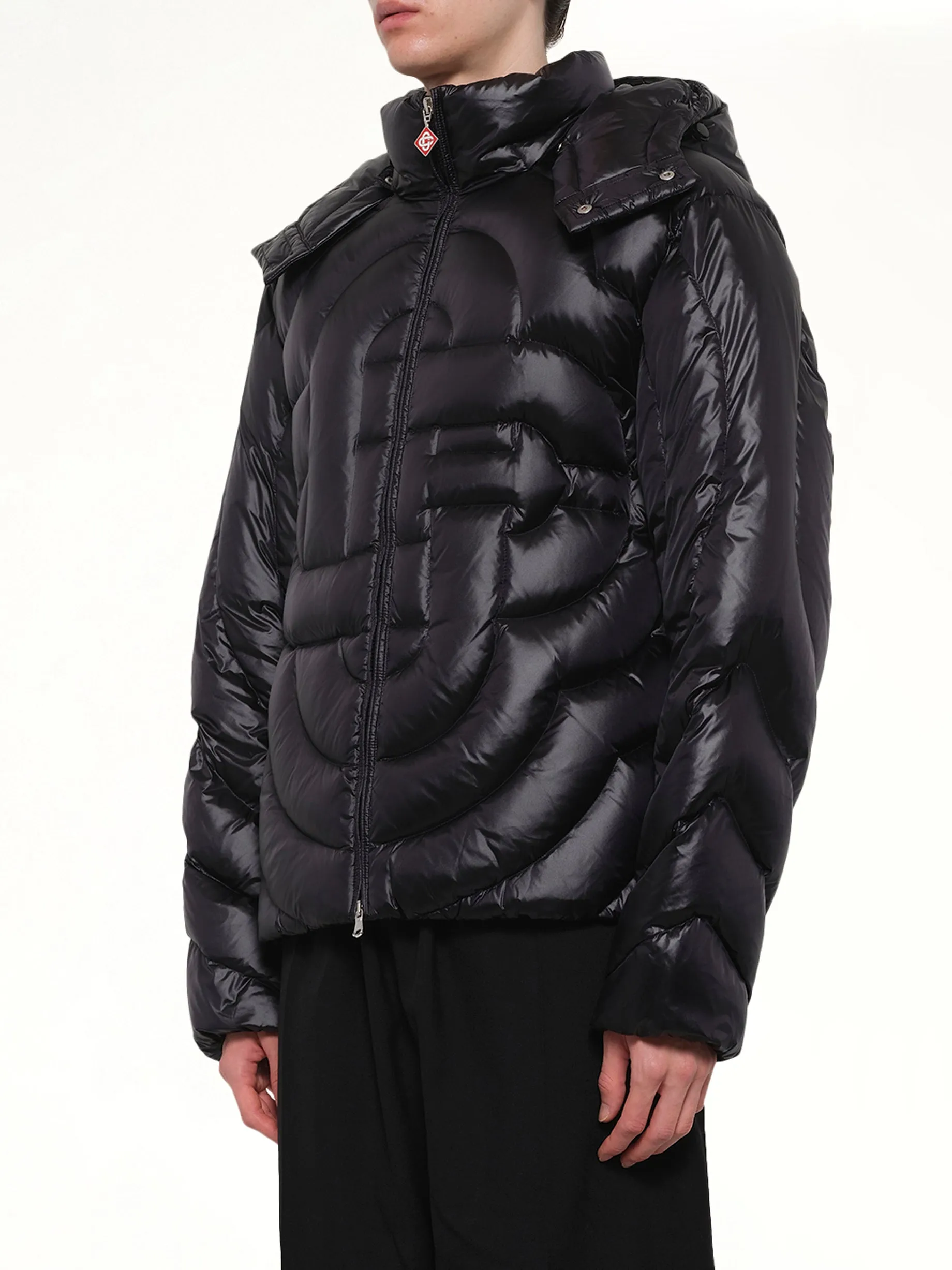 Quilted Puffer Jacket in Black sold by MARAIS product image thumbnail 3