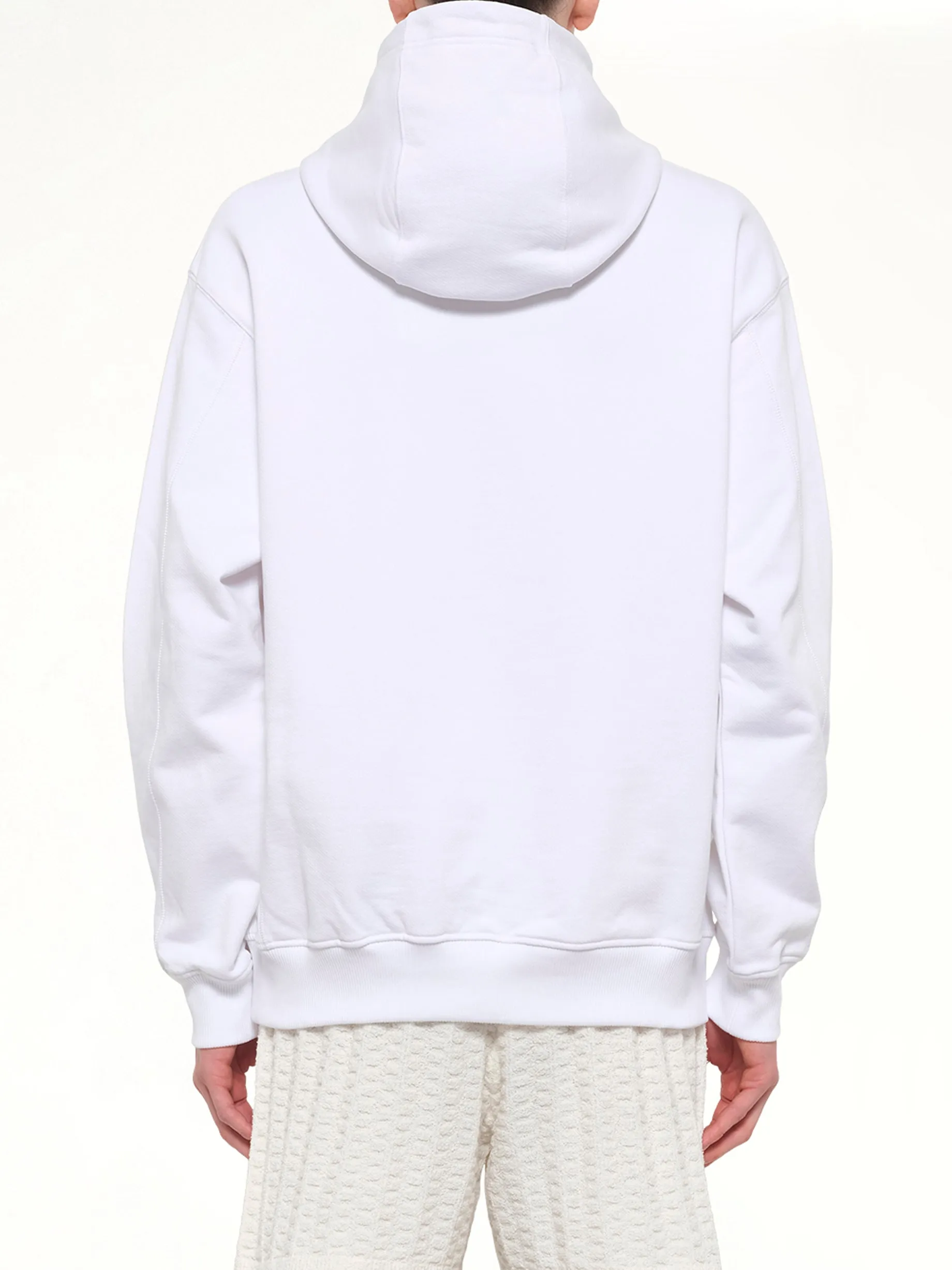 Tennis Club Icon Hoodie in Off White sold by MARAIS product image thumbnail 5