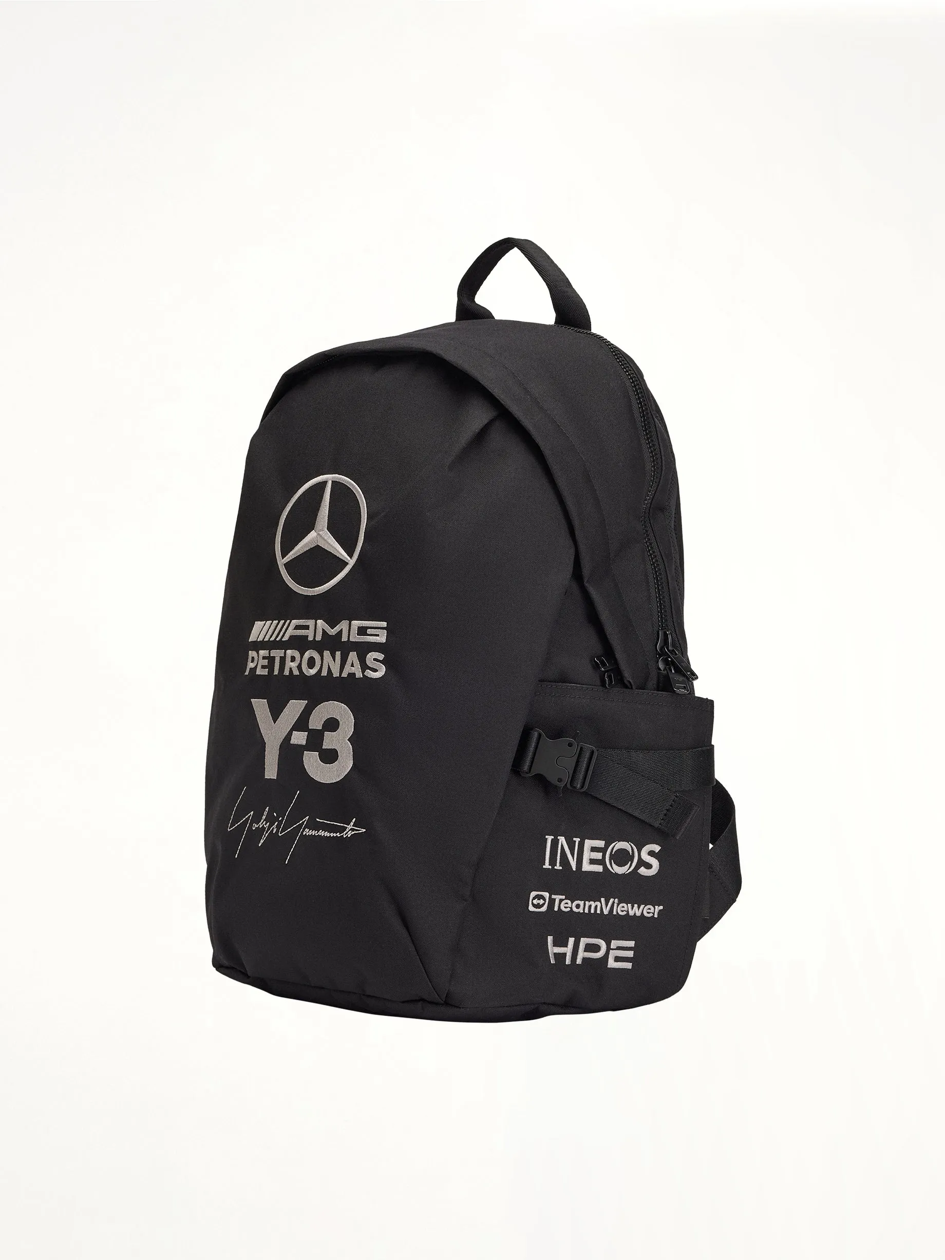Y-3 x Mercedes Backpack in Black sold by MARAIS product image thumbnail 2