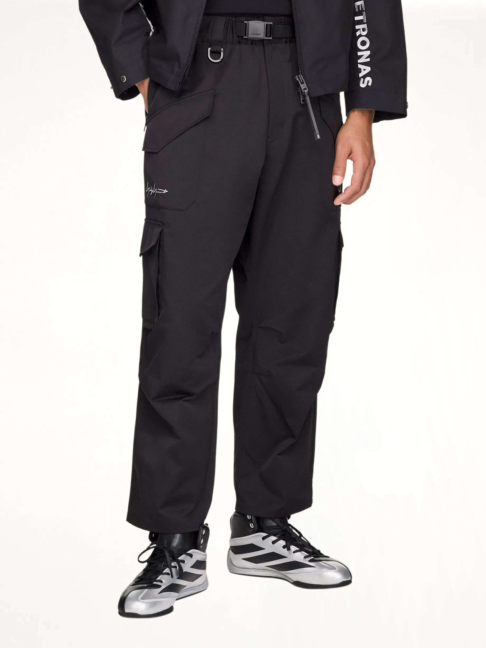 F1 Cargo Pants in Black sold by MARAIS product image thumbnail 3