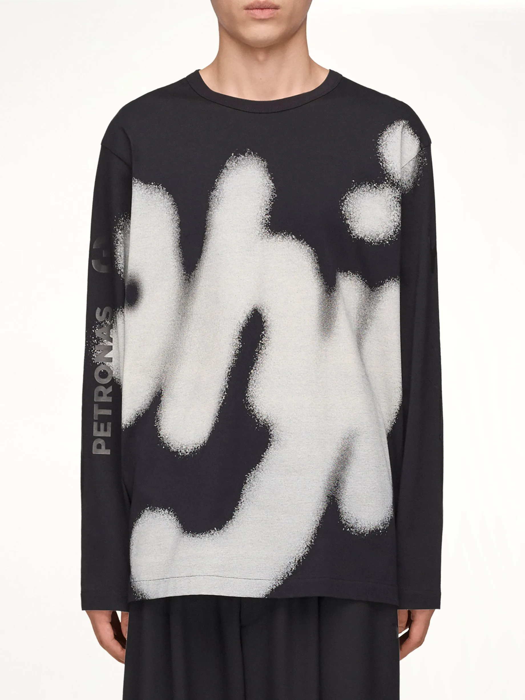 F1 Yohji LS T-Shirt in Black sold by MARAIS