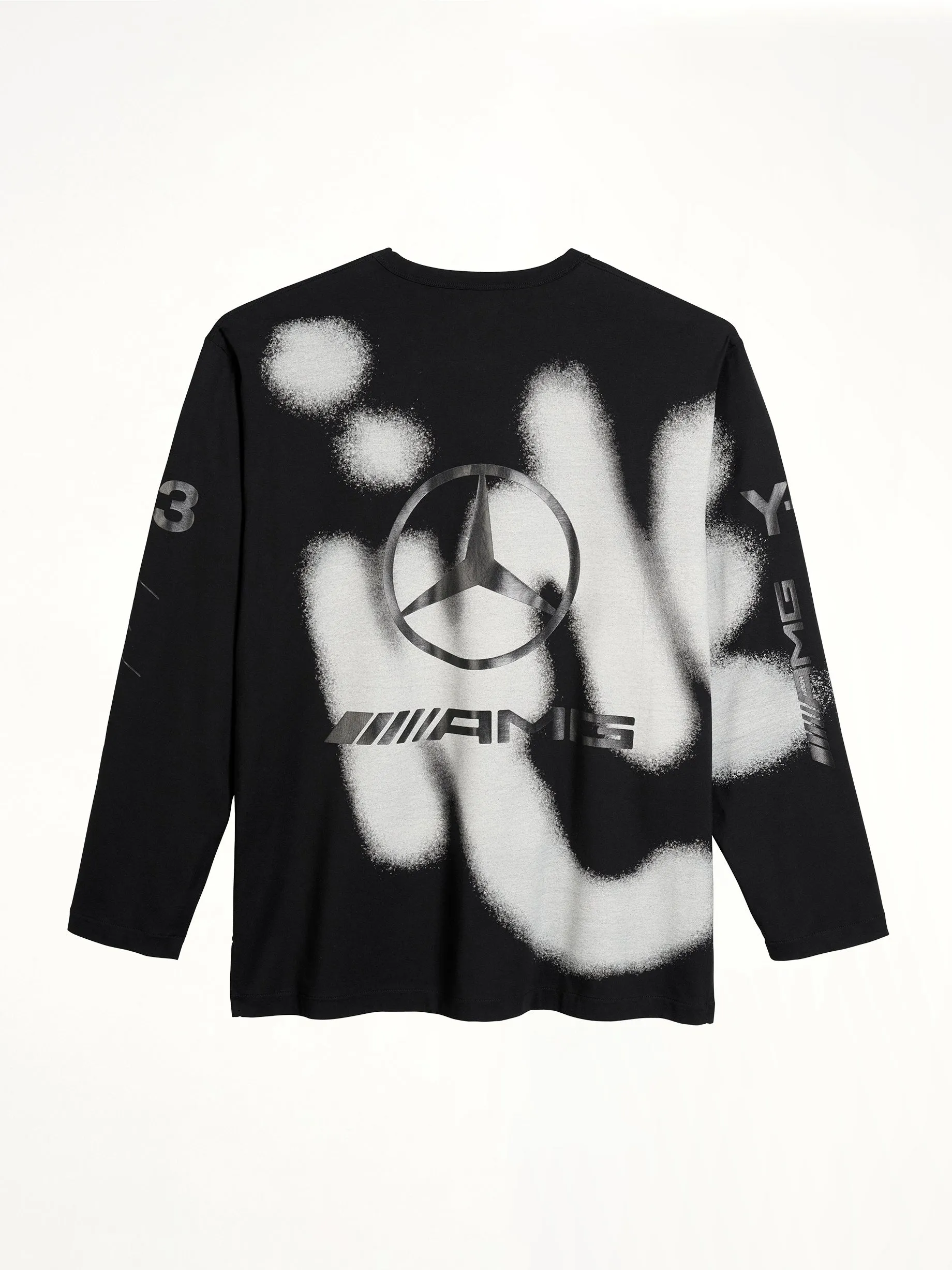 F1 Yohji LS T-Shirt in Black sold by MARAIS product image thumbnail 2