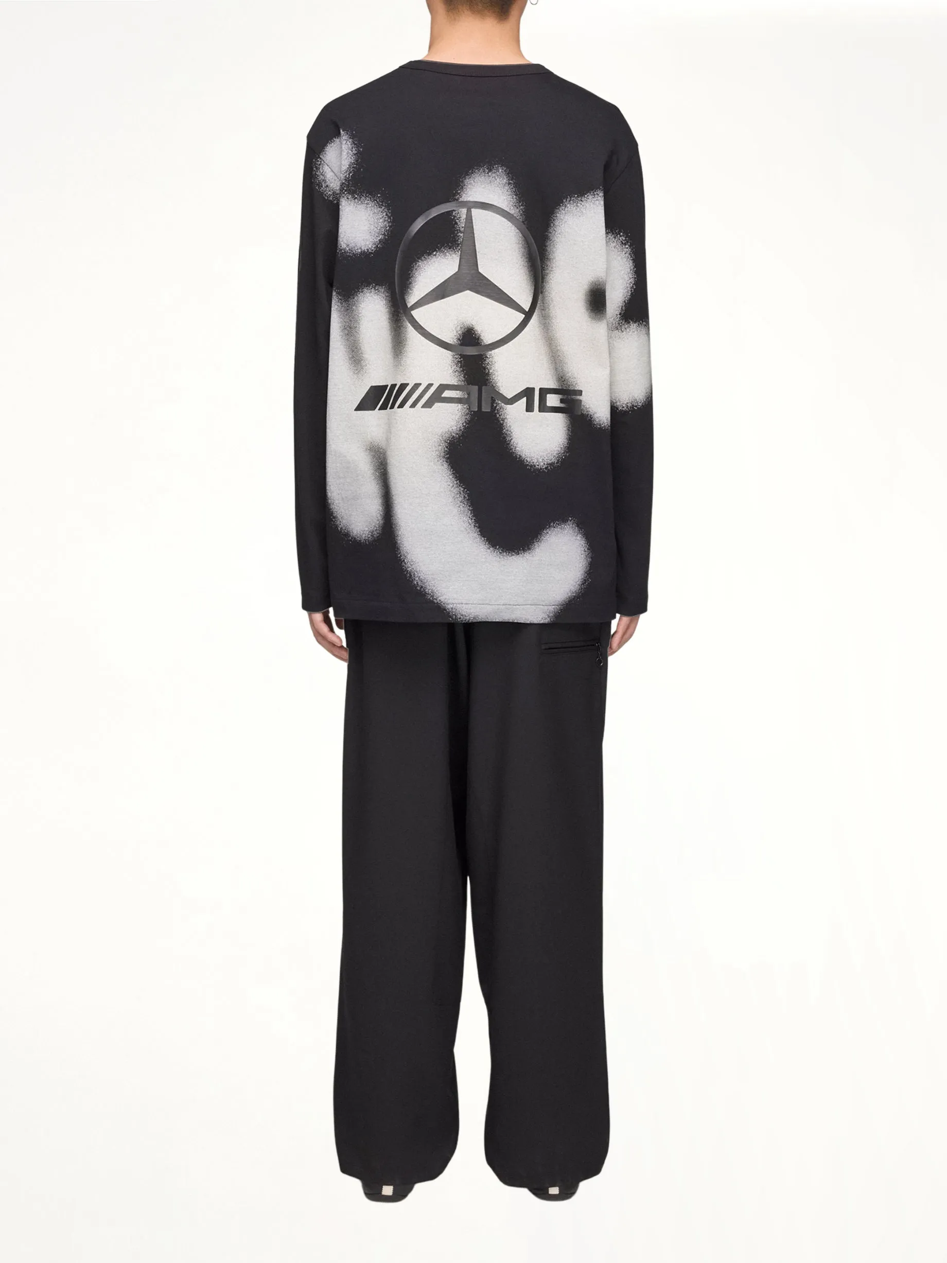 F1 Yohji LS T-Shirt in Black sold by MARAIS product image thumbnail 5