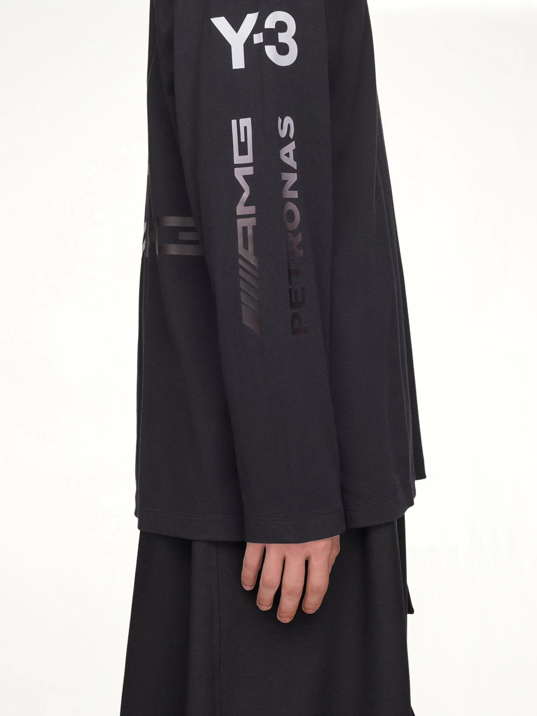 F1 Chaos LS T-Shirt in Black sold by MARAIS product image thumbnail 3