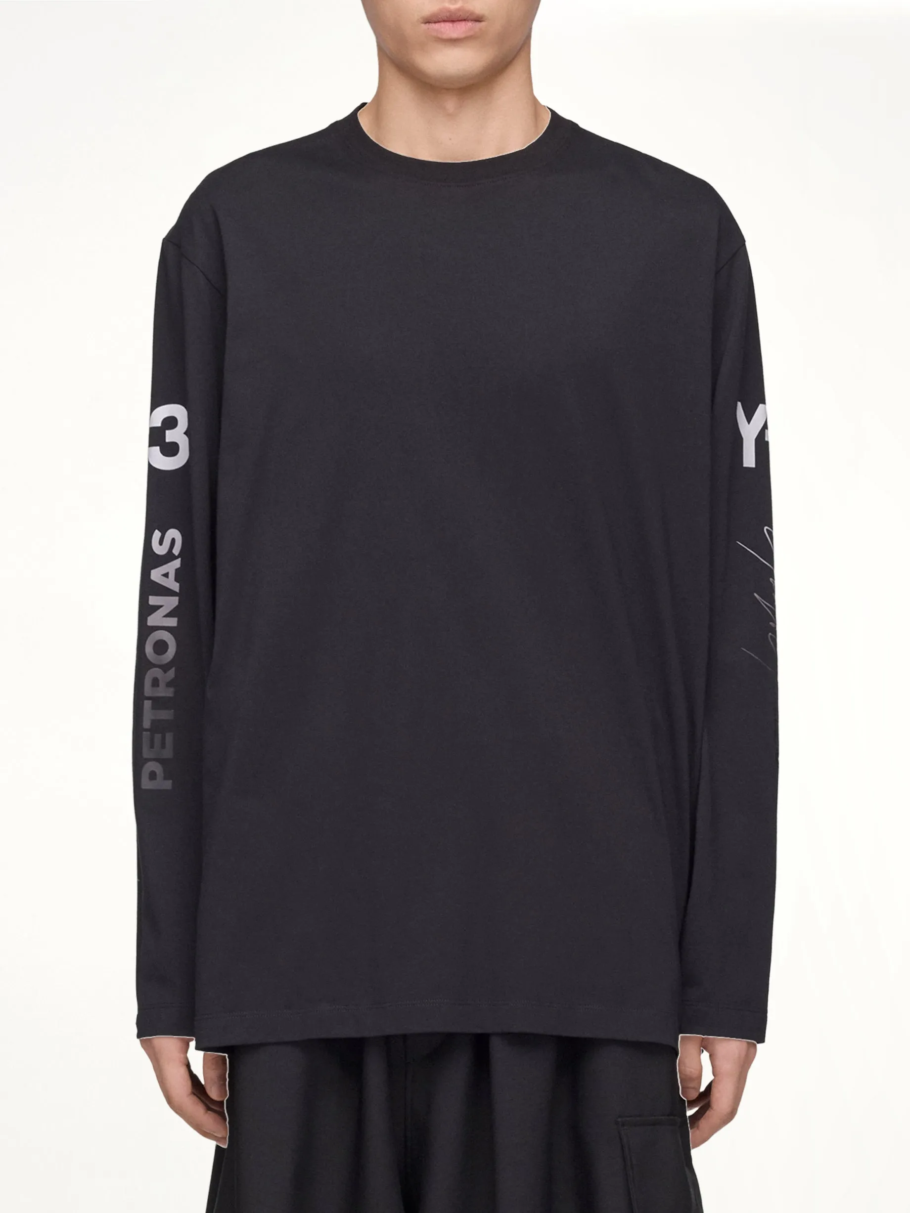 F1 Chaos LS T-Shirt in Black sold by MARAIS