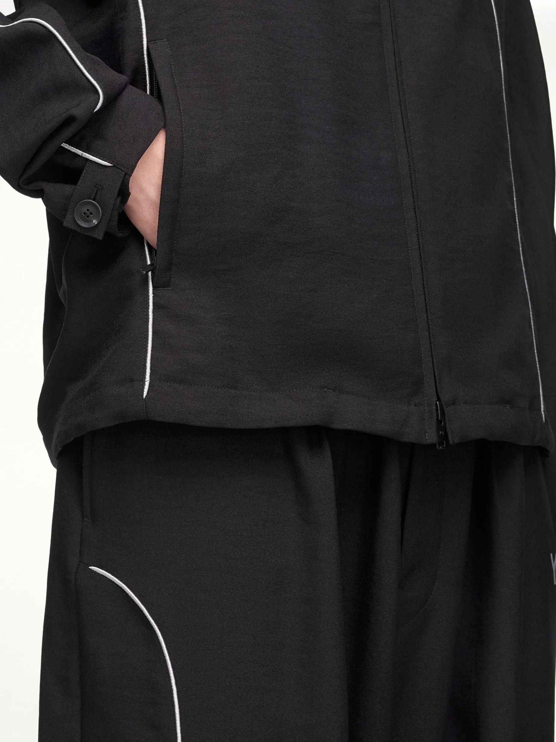 F1 Merch Team Jacket in Black sold by MARAIS product image thumbnail 3