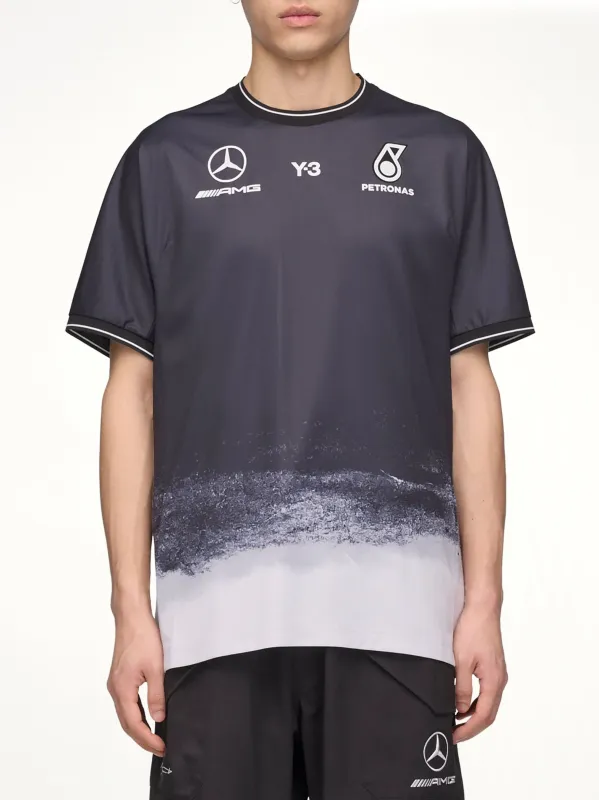 F1 Mech SS Jersey in Black made by MARAIS