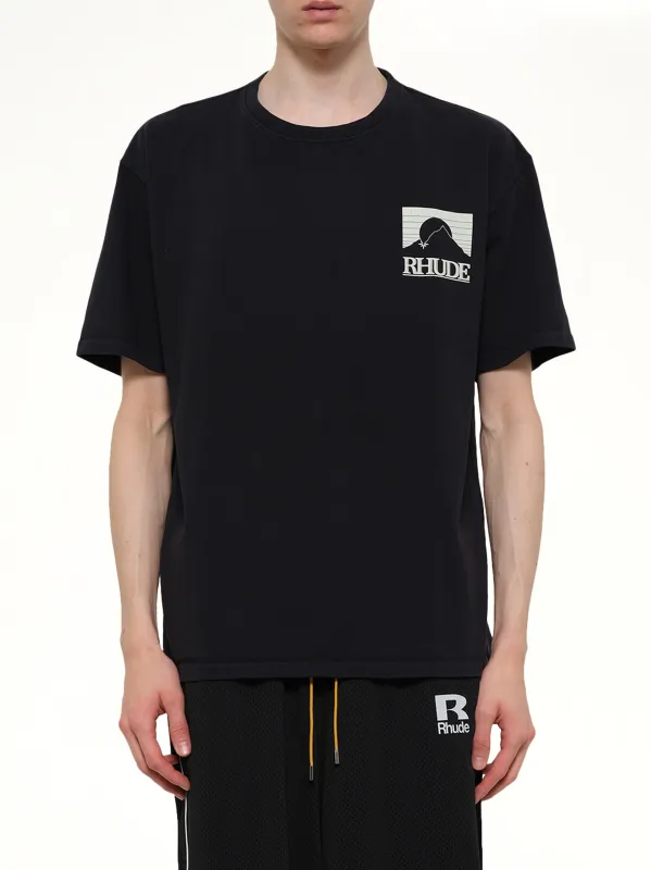 Moonlight Pack T-Shirt in Vintage Black made by Rhude