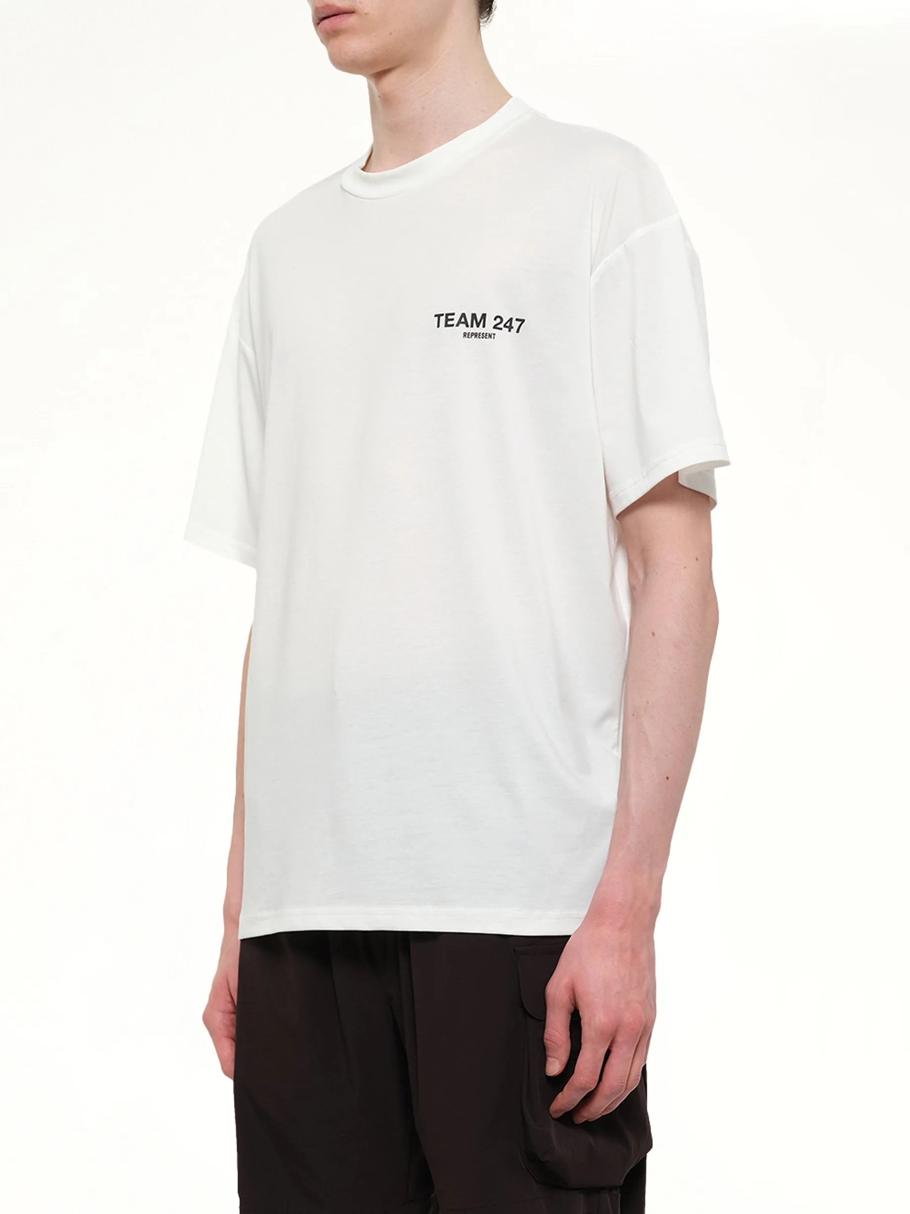 Team 247 Oversized T-Shirt in Flat White sold by MARAIS product image thumbnail 3