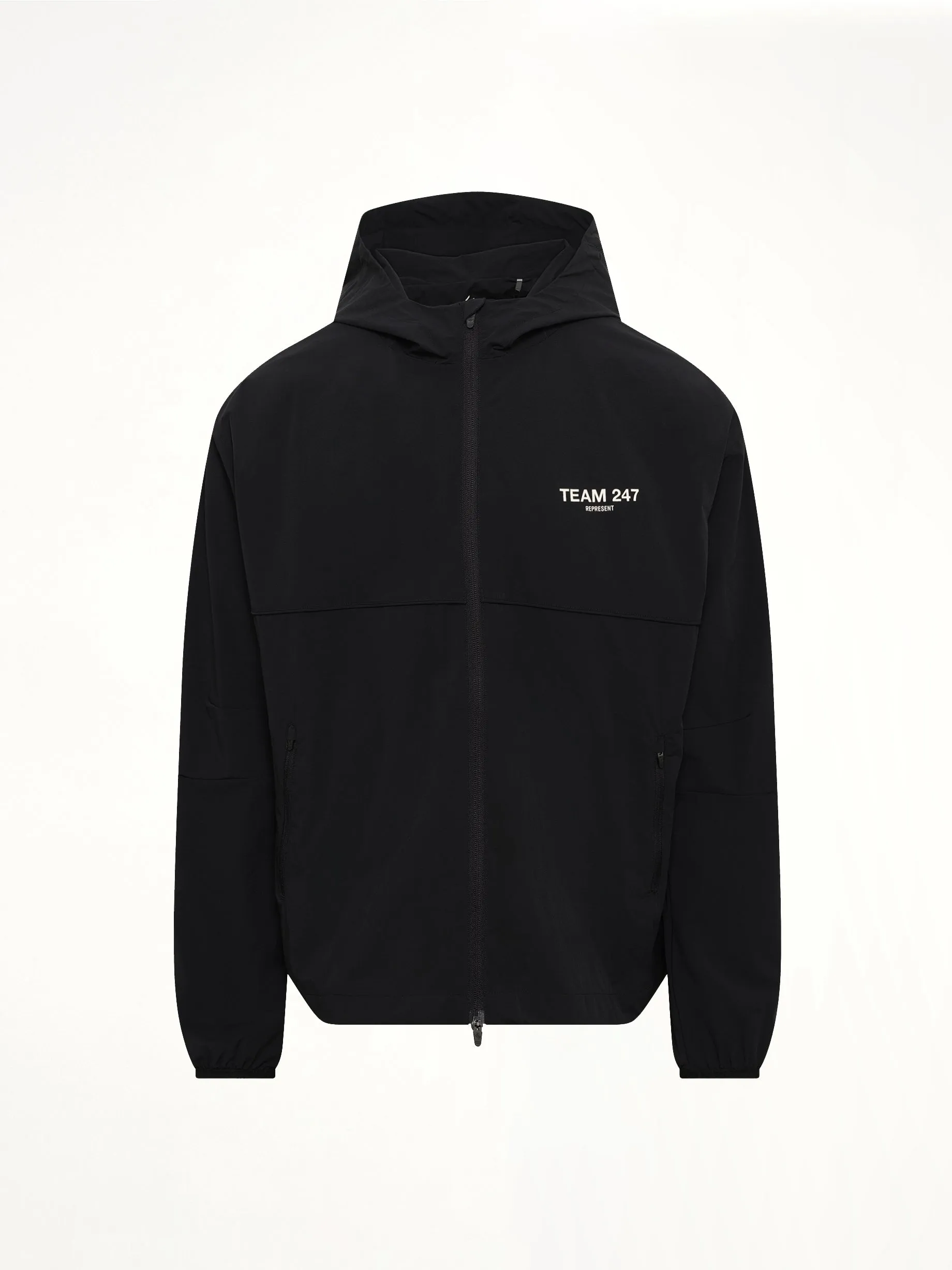 Team 247 Track Jacket in Jet Black sold by MARAIS product image thumbnail 2