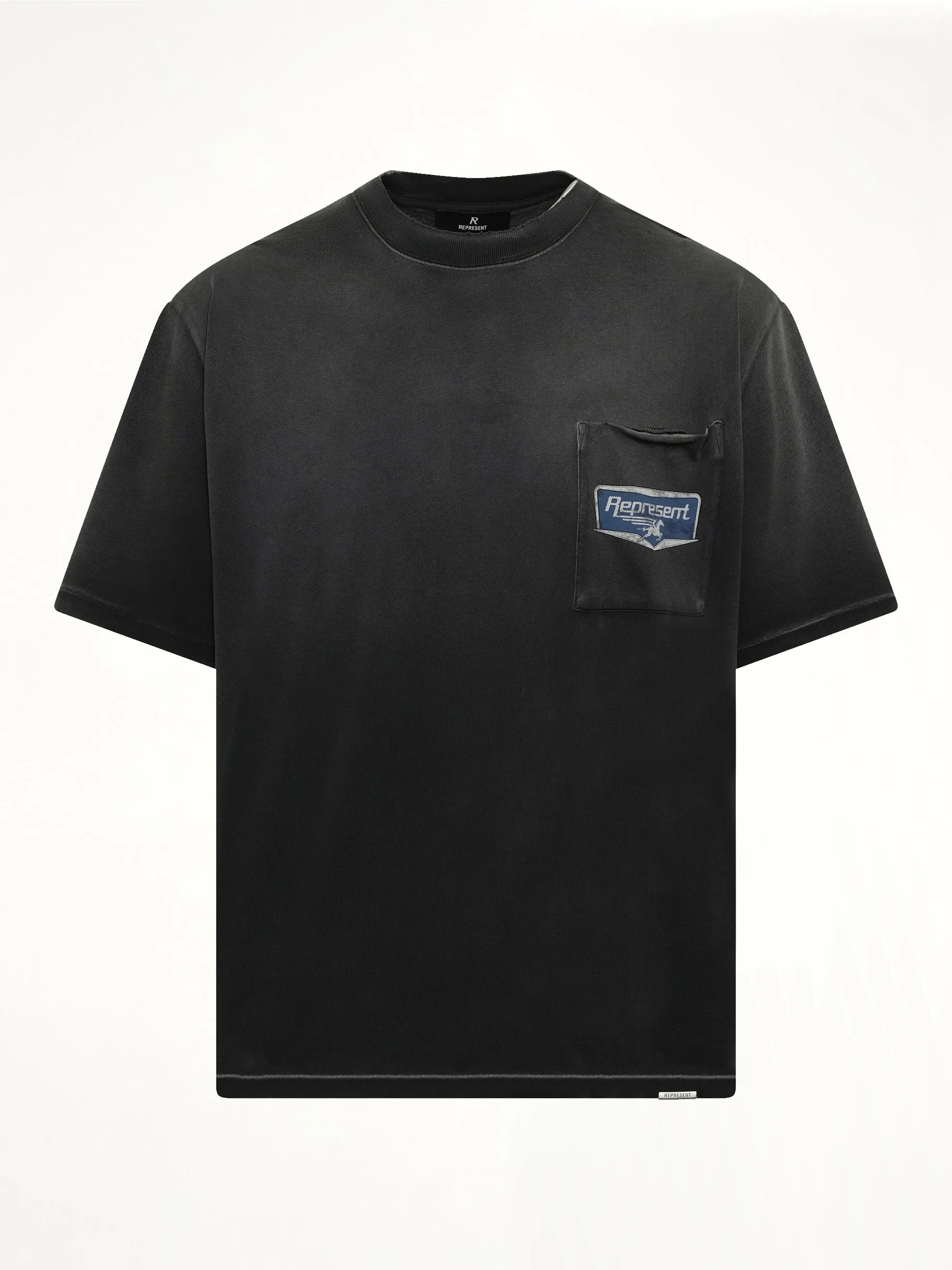 Nothing Faster T-Shirt in Stained Black sold by MARAIS product image thumbnail 2