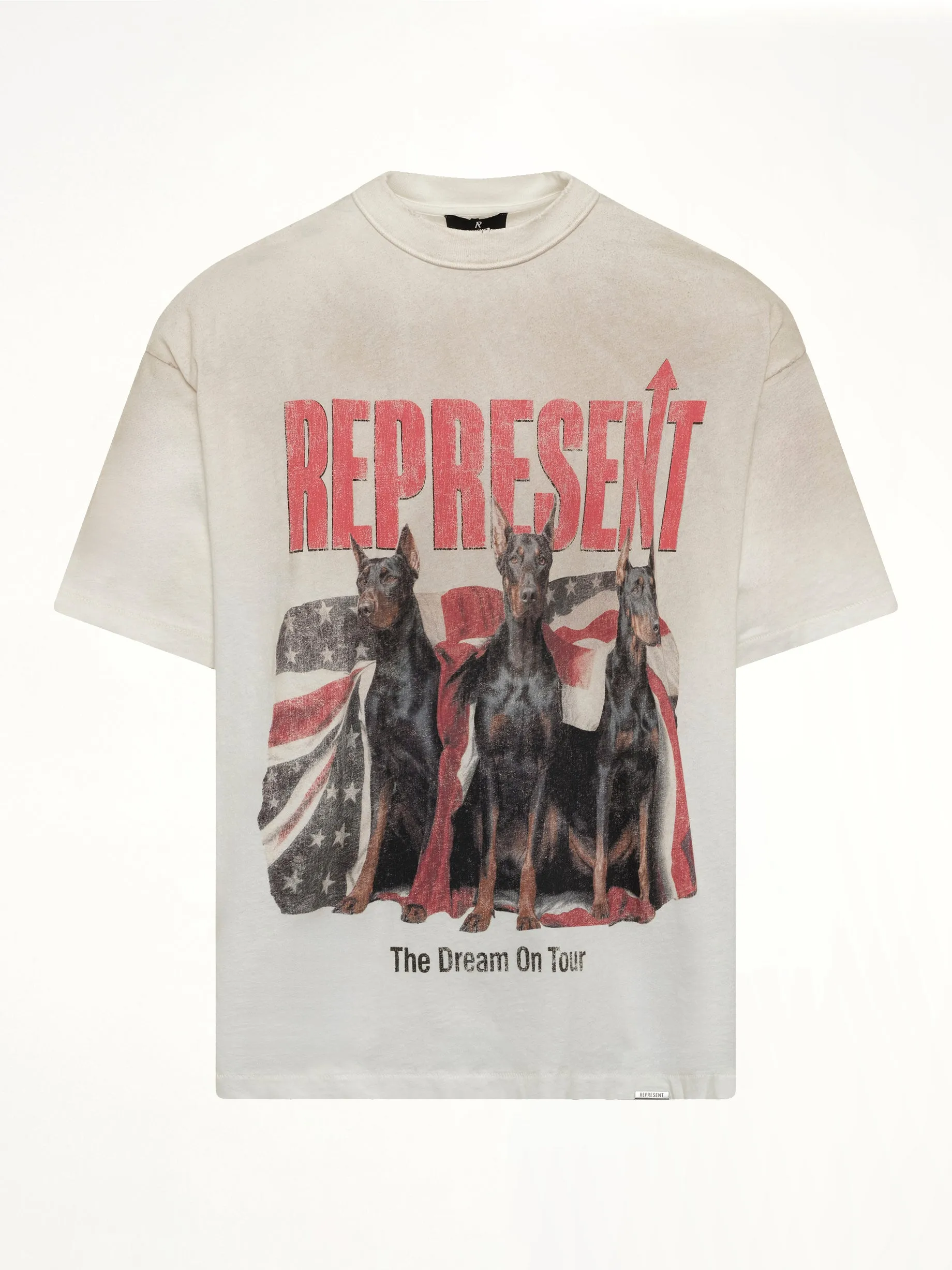 Dream On Tour T-Shirt in Washed Ecru sold by MARAIS product image thumbnail 2