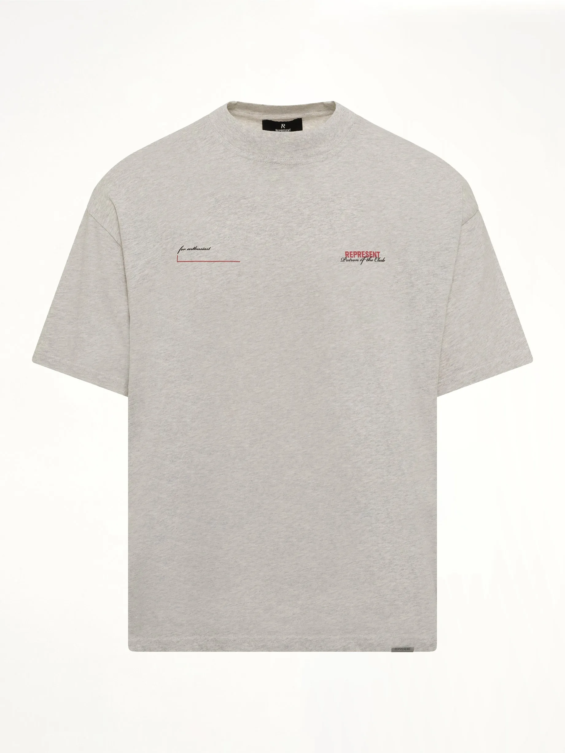 Patron of The Club T-Shirt in Cream Marl sold by MARAIS product image thumbnail 2