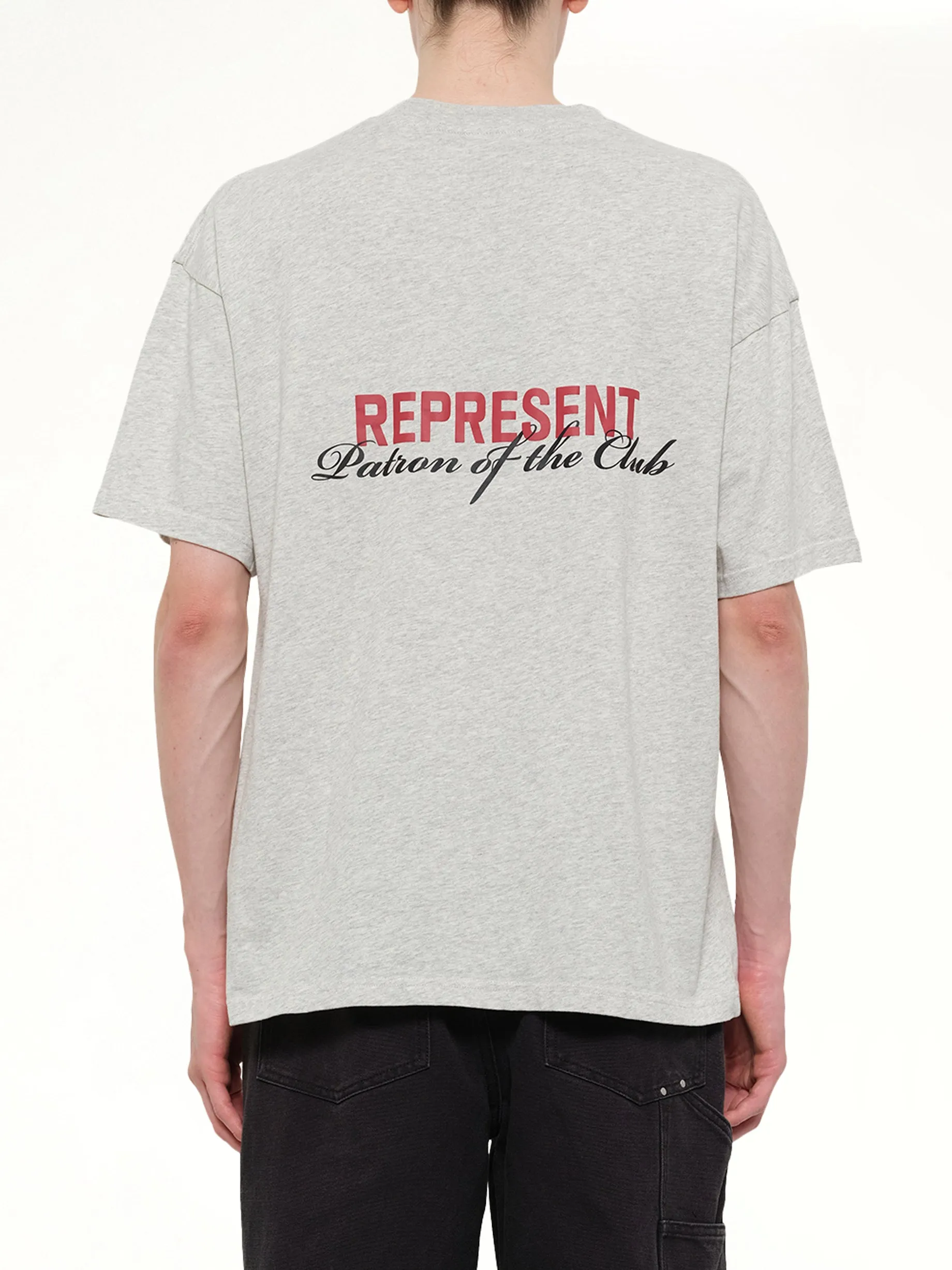 Patron of The Club T-Shirt in Cream Marl sold by MARAIS product image thumbnail 5
