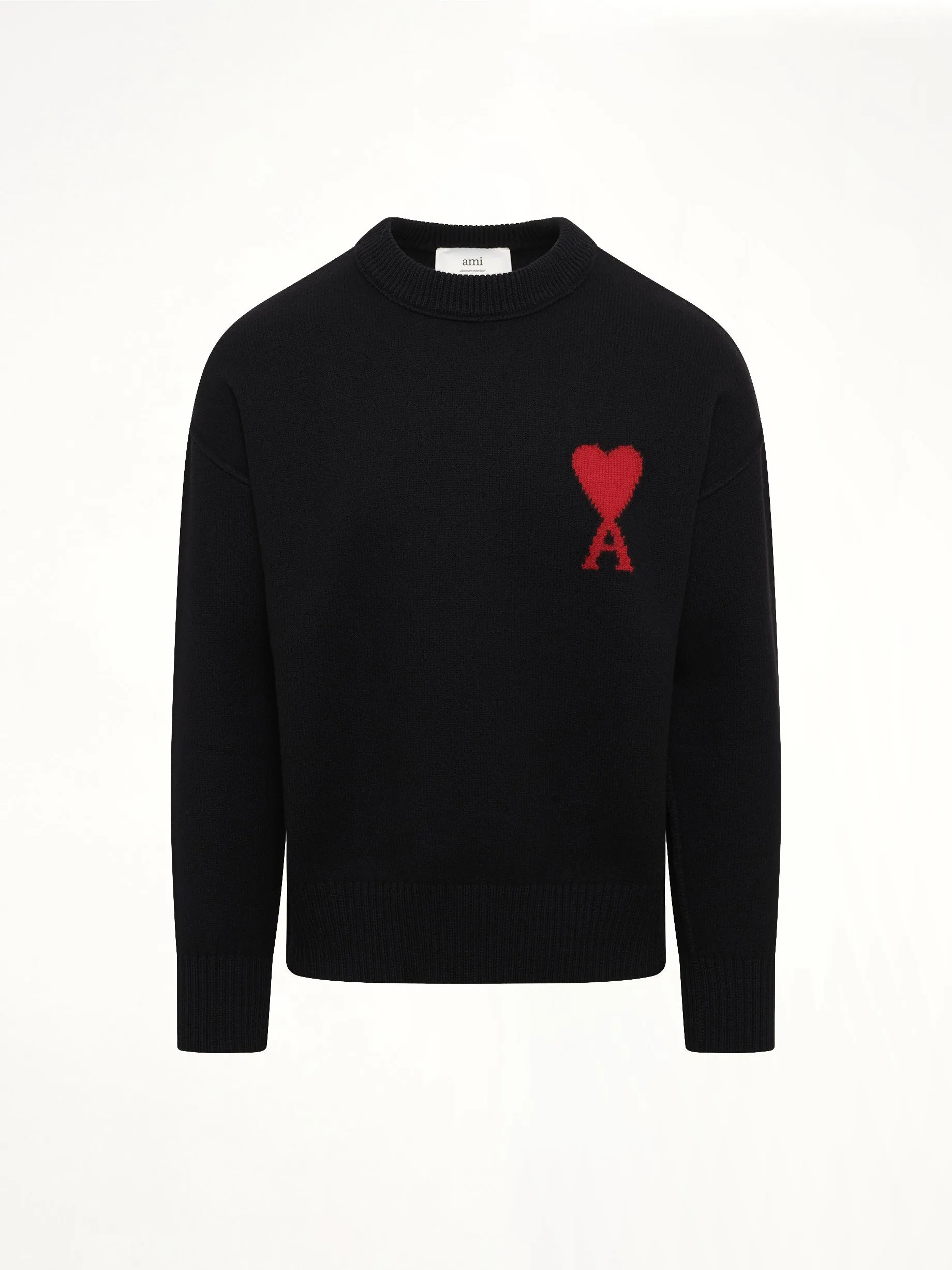 Red Ami De Coeur Sweater in Black sold by MARAIS product image thumbnail 2