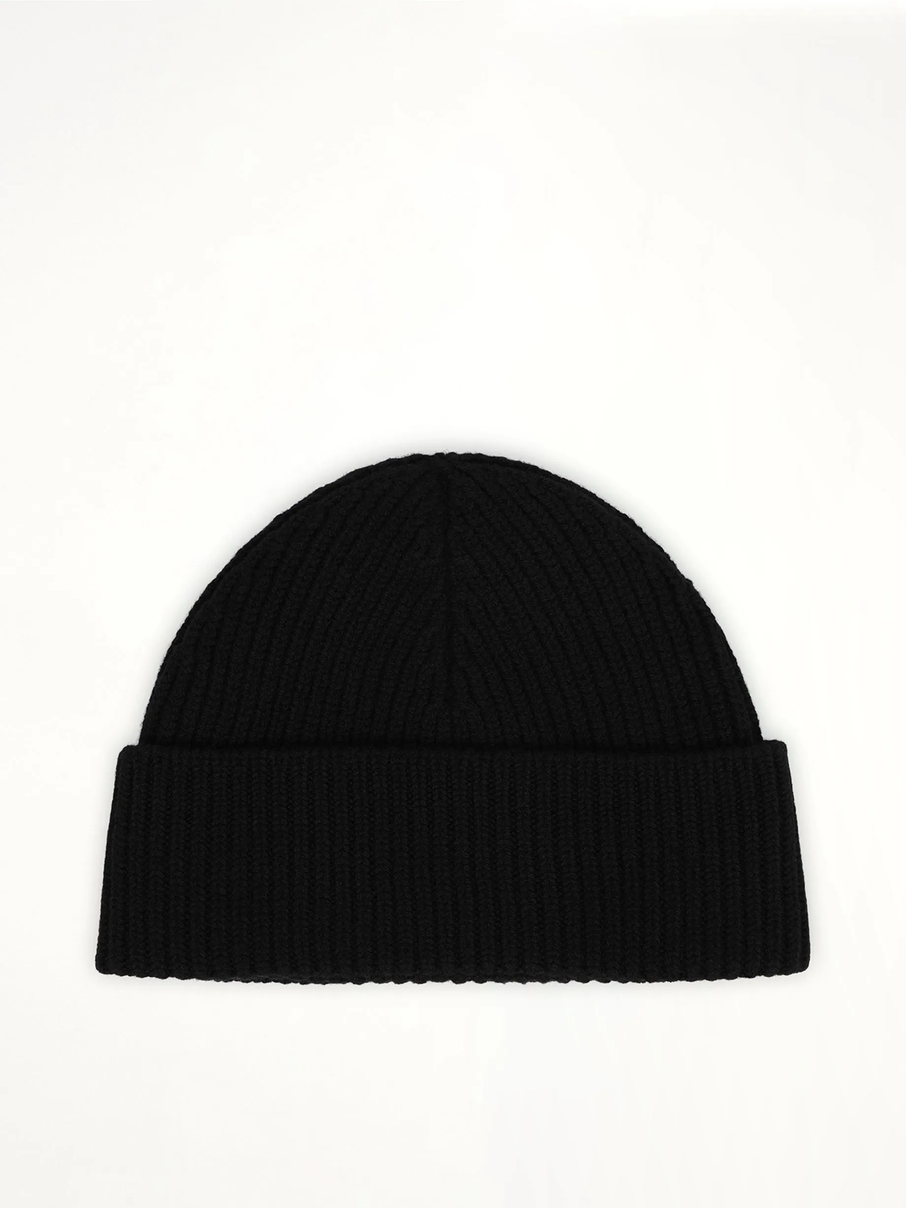 Beanie with Contrasted Ami De Coeur in Black sold by MARAIS product image thumbnail 3