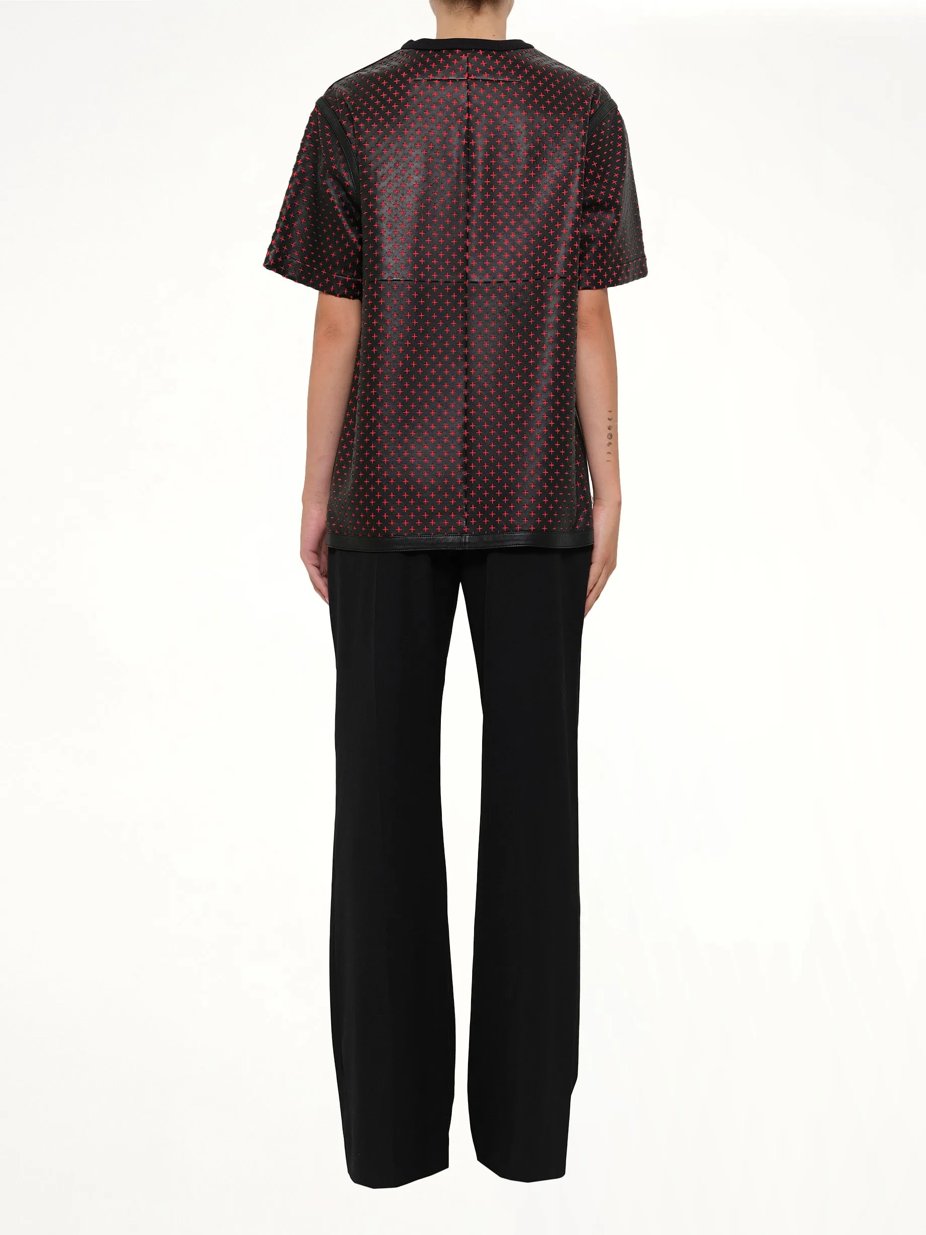 Leather Top in Black sold by MARAIS product image thumbnail 3