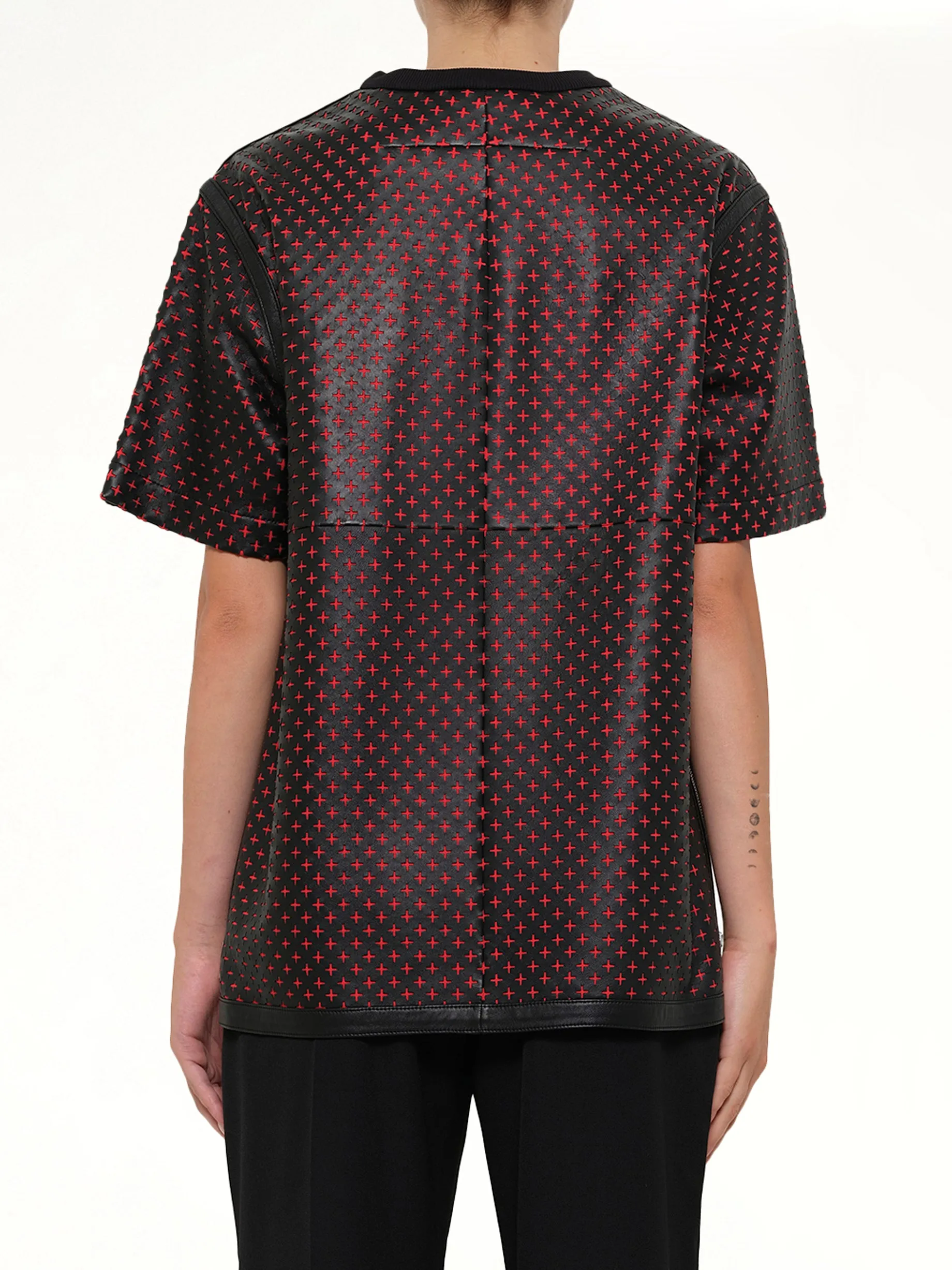 Leather Top in Black sold by MARAIS product image thumbnail 4