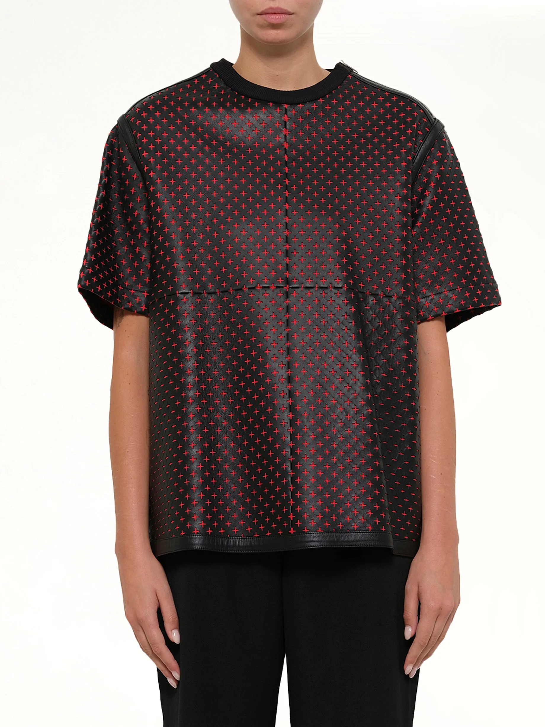 Leather Top in Black sold by MARAIS