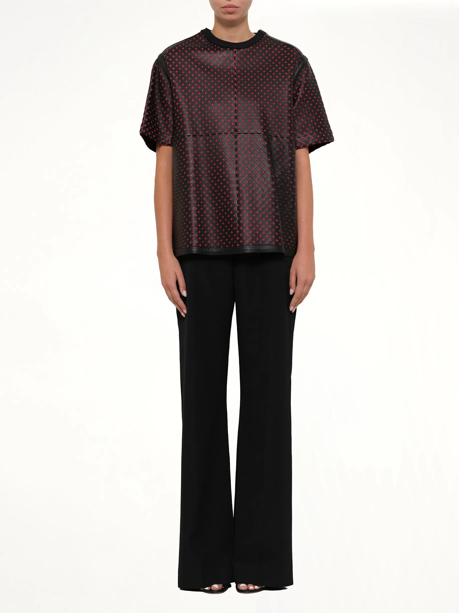 Leather Top in Black sold by MARAIS product image thumbnail 2