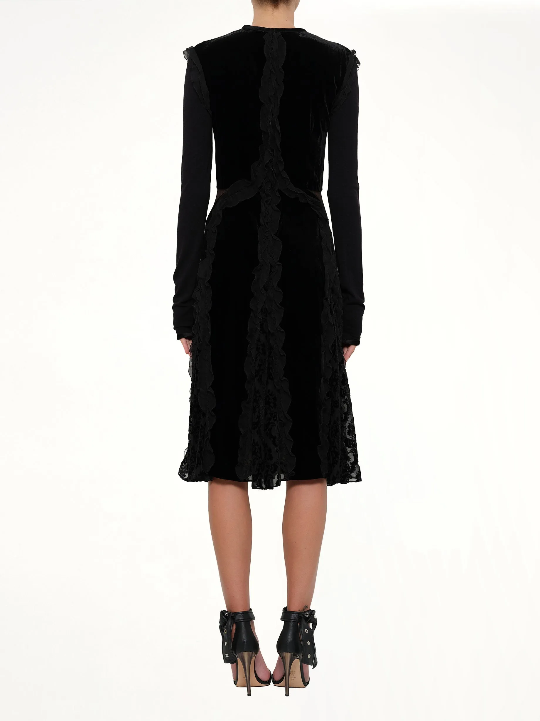 Podium Long Dress in Black sold by MARAIS product image thumbnail 4