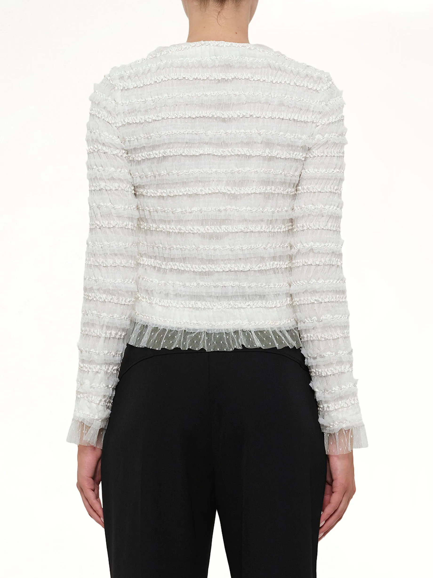 Jacket in White sold by MARAIS product image thumbnail 3