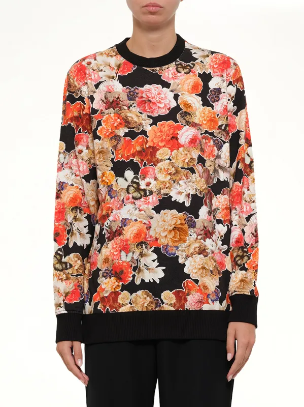 Sweatshirt in Floral Multicolour made by Givenchy